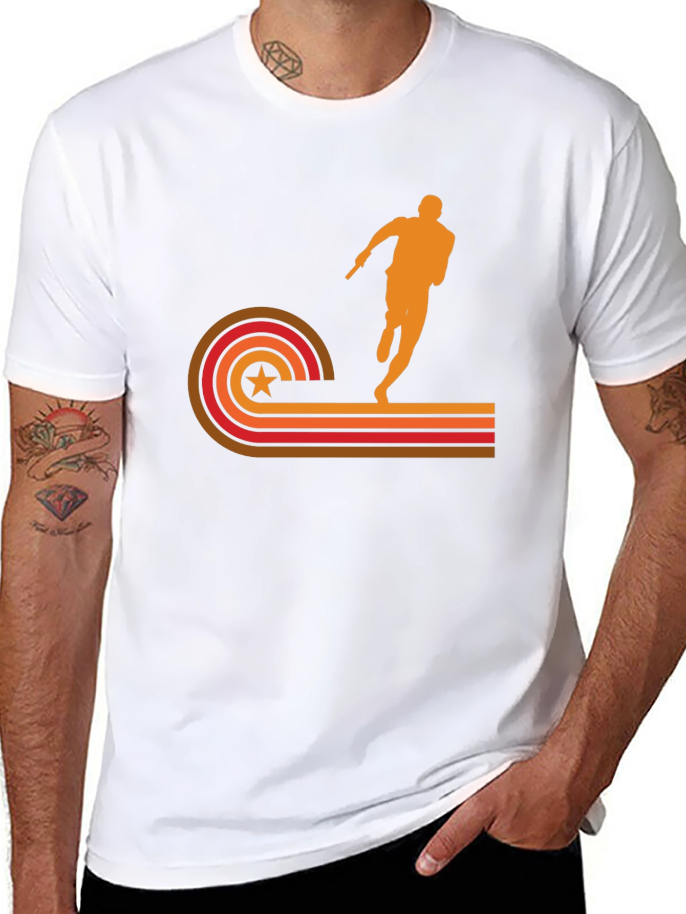 Retro Runner Graphic Tee