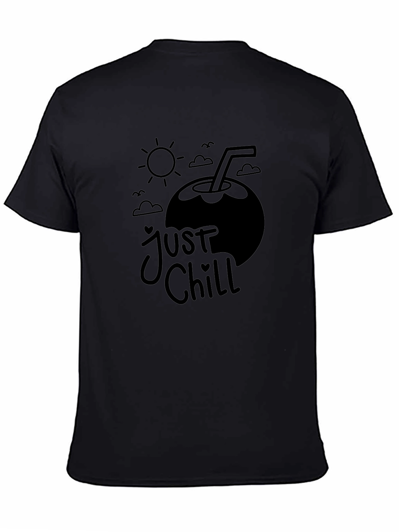 Just Chill Coconut T-Shirt - Relaxed Vibe