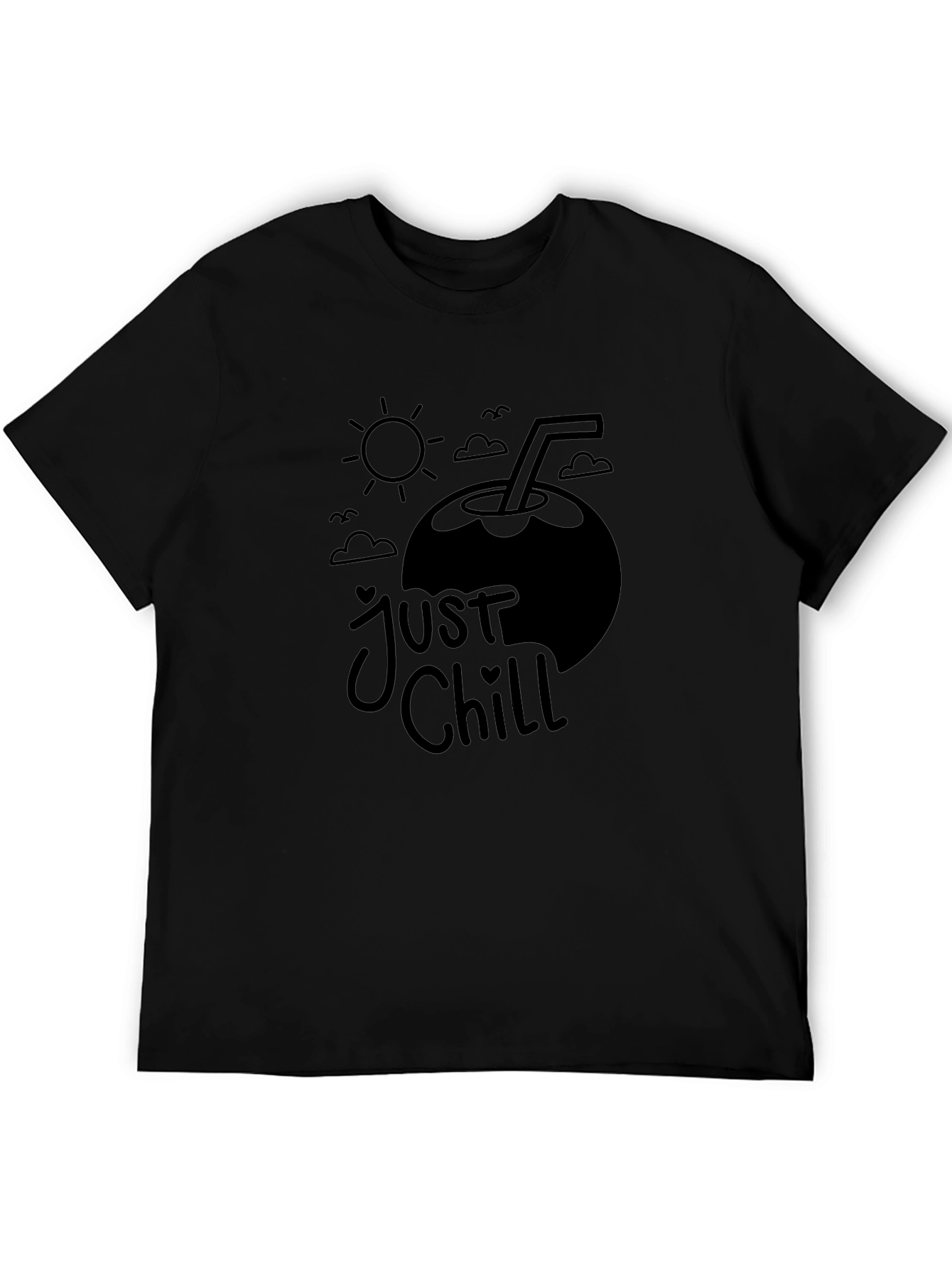 Just Chill Coconut T-Shirt - Relaxed Vibe