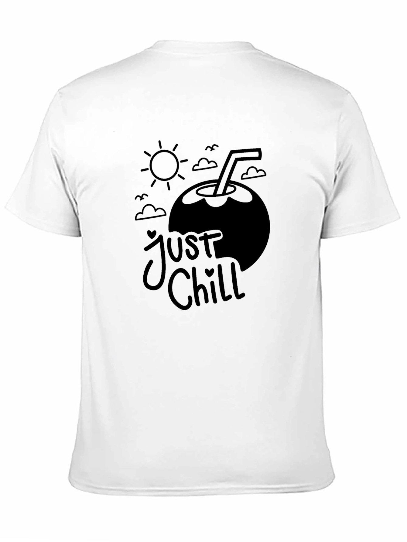 Just Chill Coconut T-Shirt - Relaxed Vibe