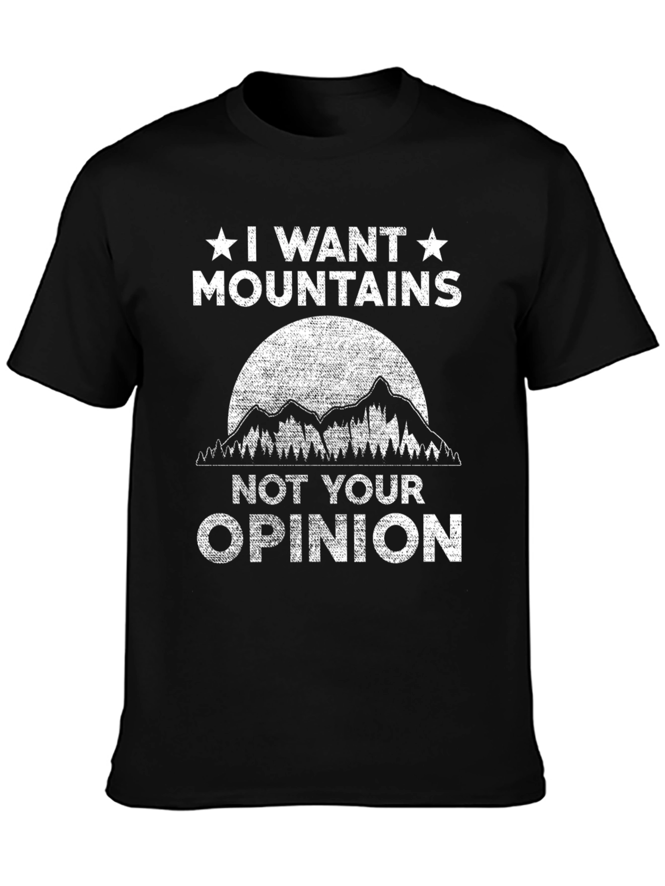I Want Mountains T-Shirt - Adventure Tee