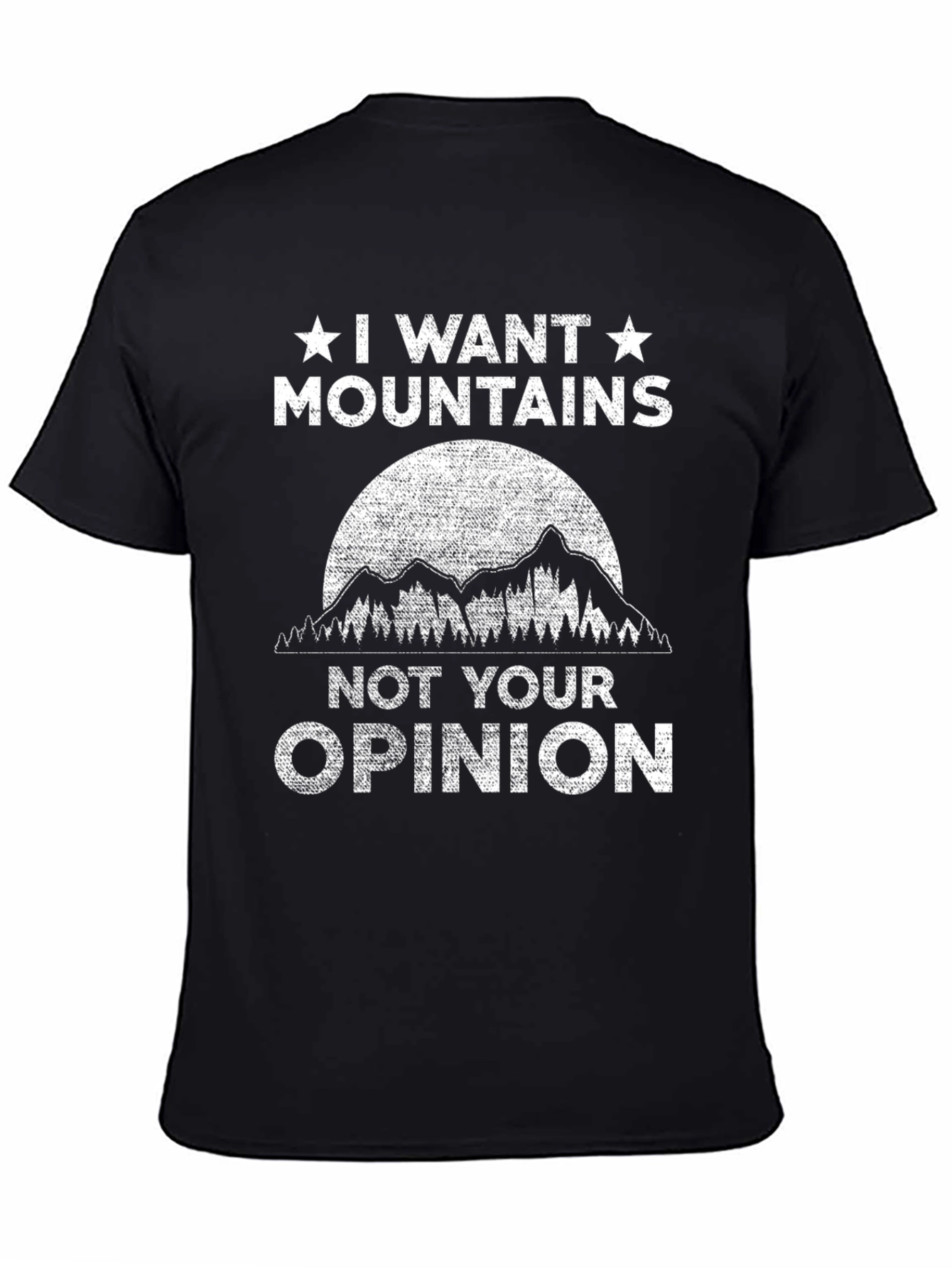 I Want Mountains T-Shirt - Adventure Tee