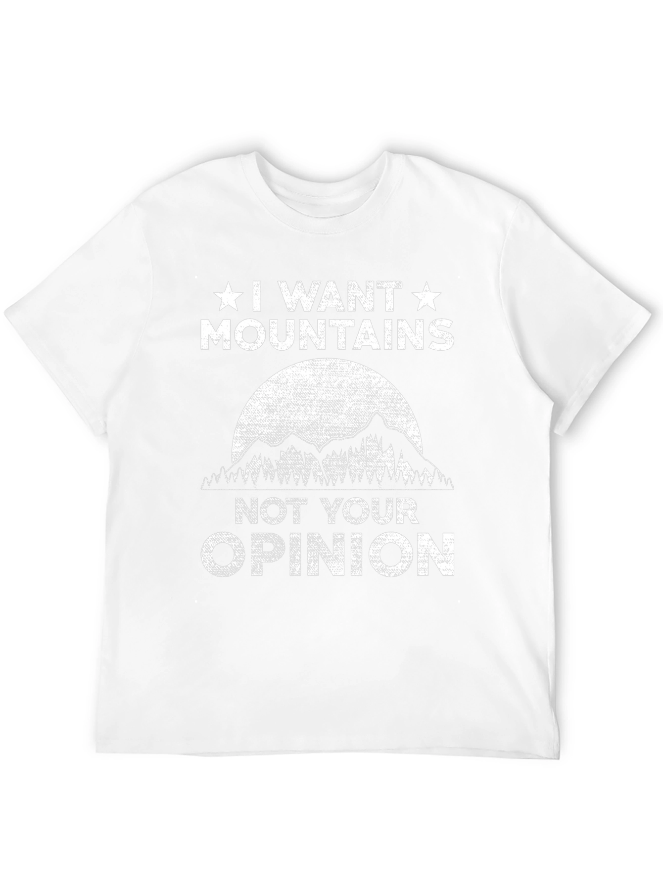 I Want Mountains T-Shirt - Adventure Tee