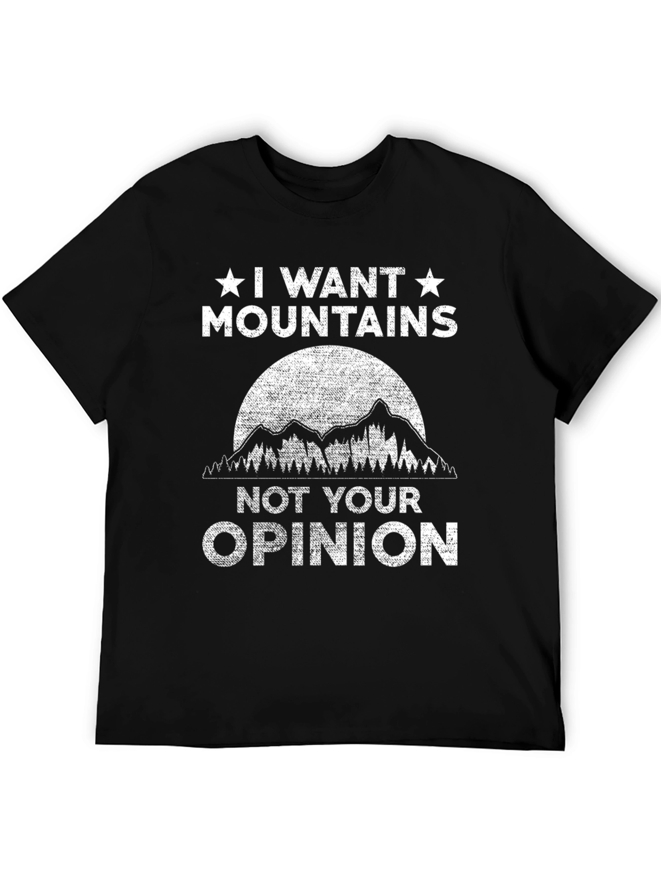 I Want Mountains T-Shirt - Adventure Tee
