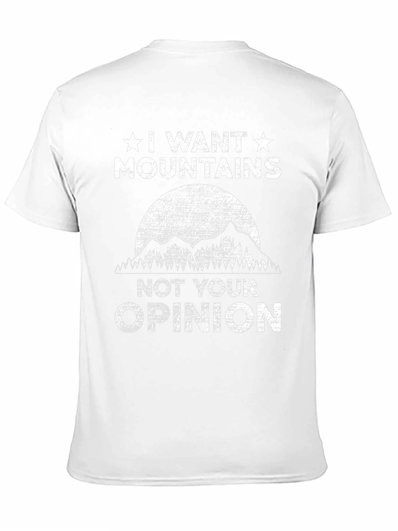 I Want Mountains T-Shirt - Adventure Tee