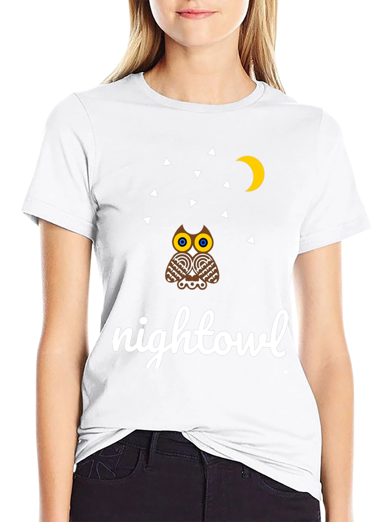 Night Owl Graphic Tee - Unique Design