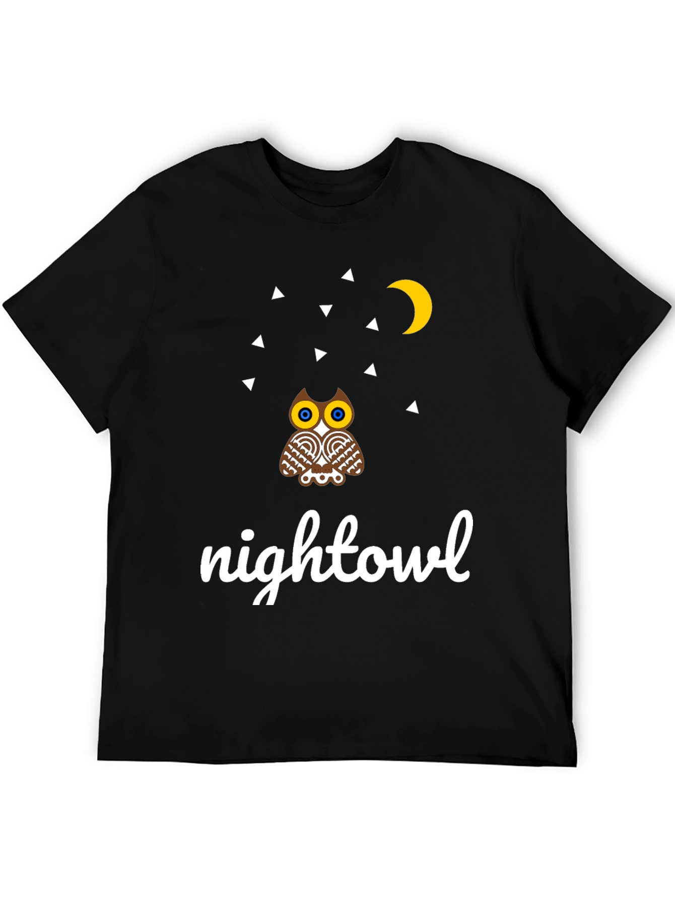Night Owl Graphic Tee - Unique Design