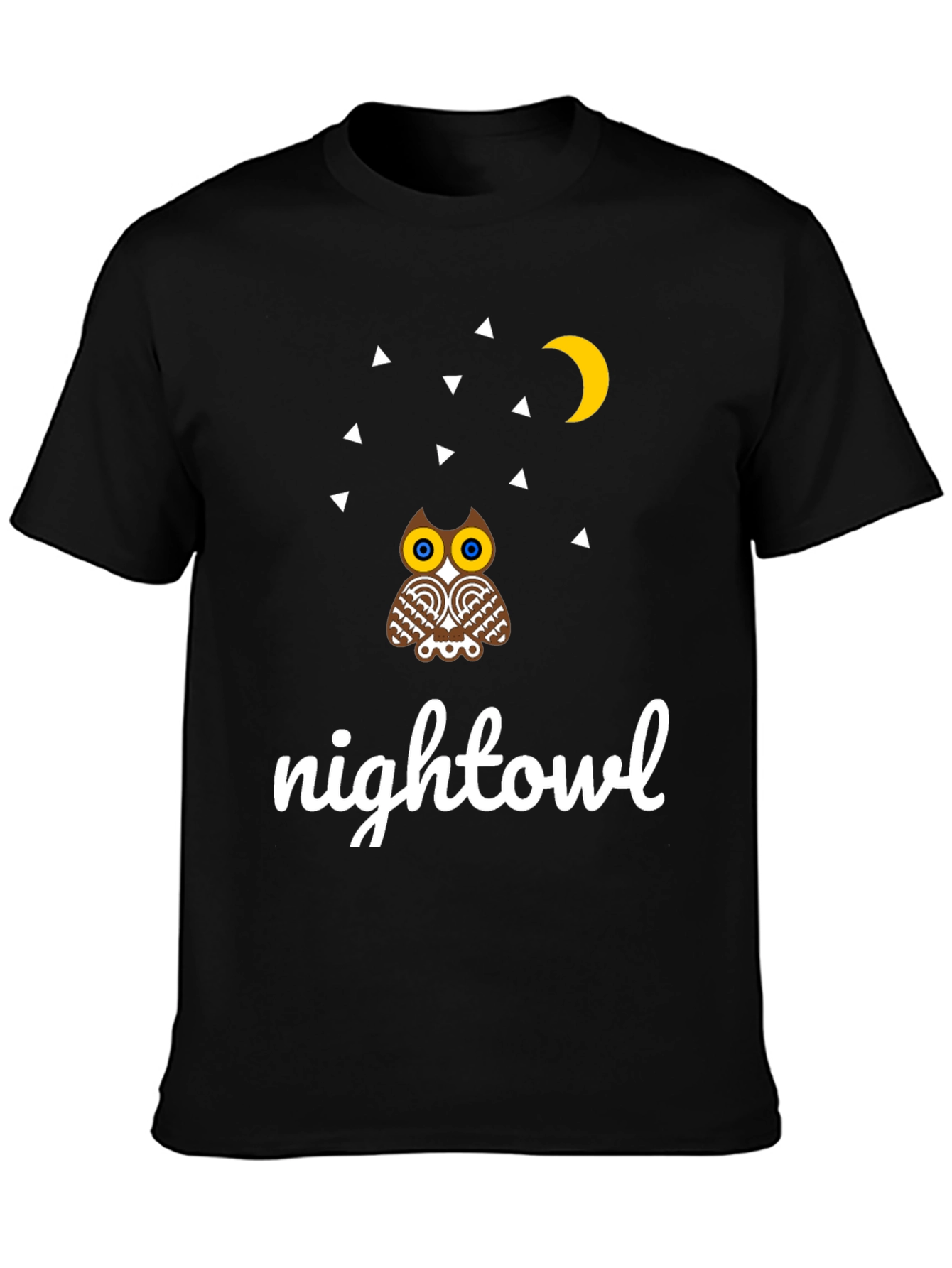 Night Owl Graphic Tee - Unique Design