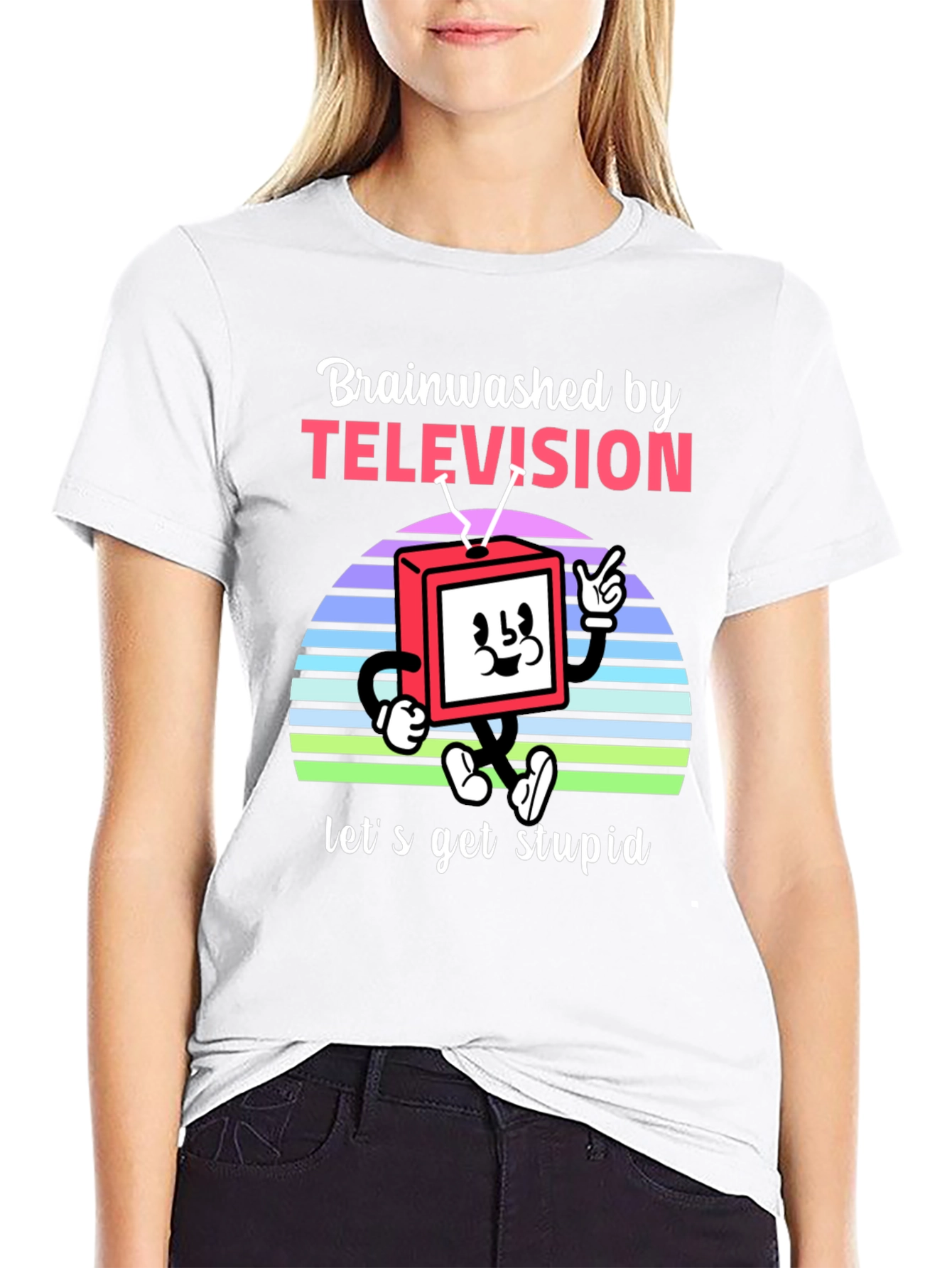 Brainwashed by Television T-Shirt