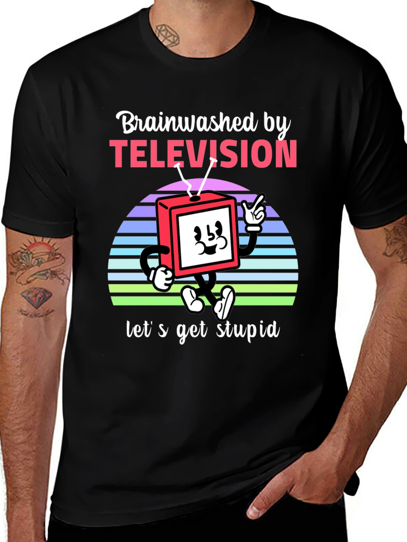 Brainwashed by Television T-Shirt