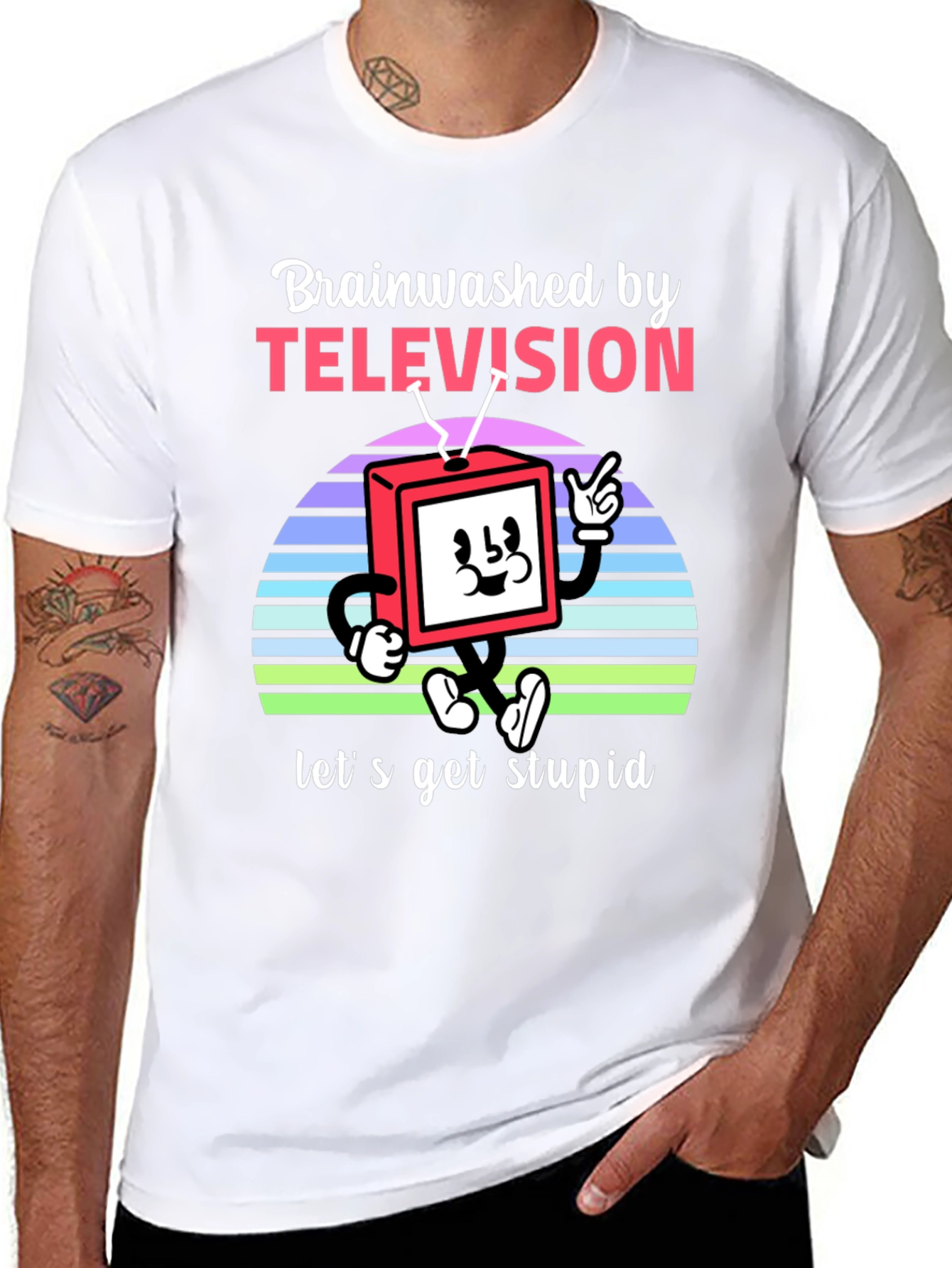 Brainwashed by Television T-Shirt
