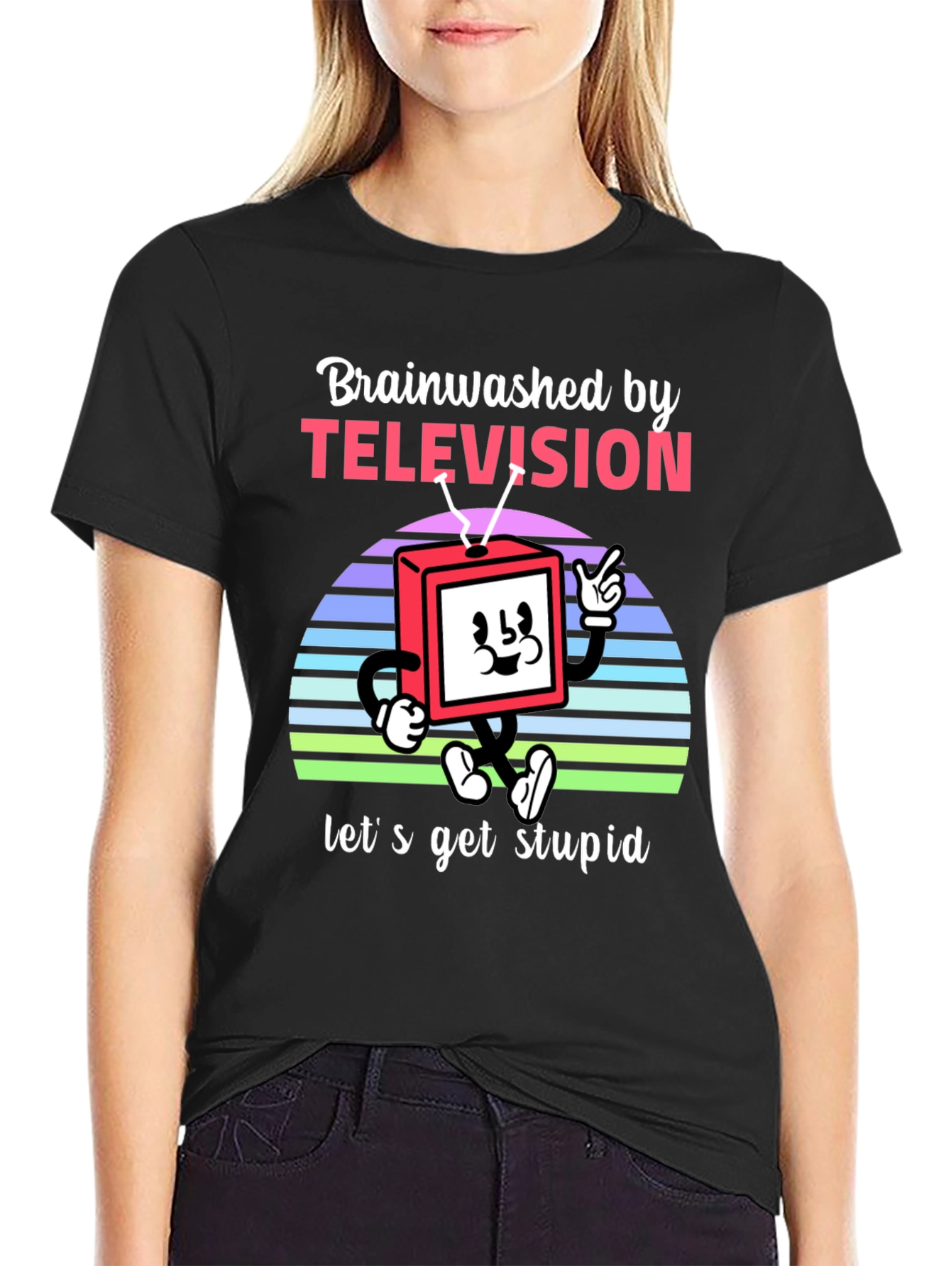 Brainwashed by Television T-Shirt