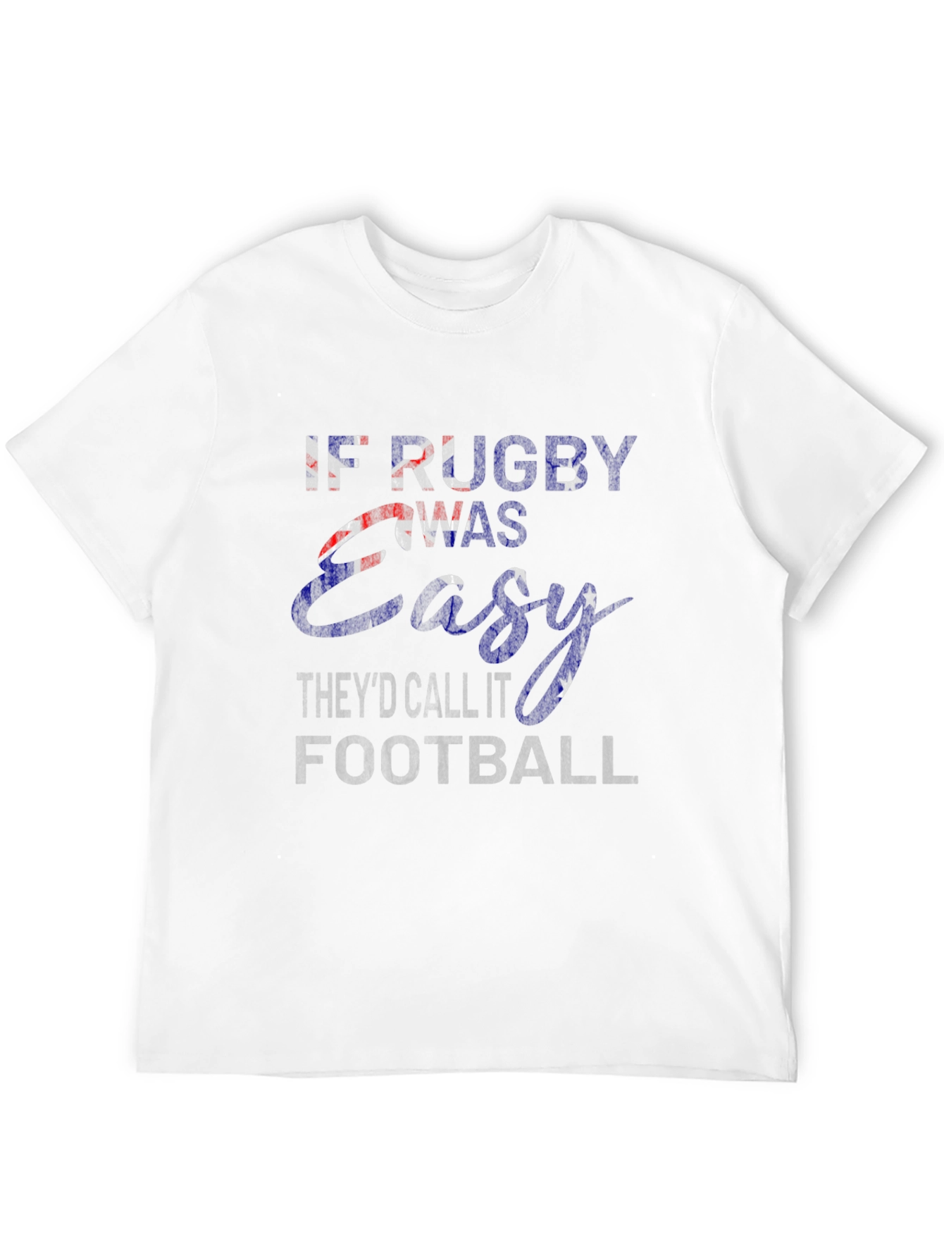 Rugby vs. Football Graphic T-Shirt