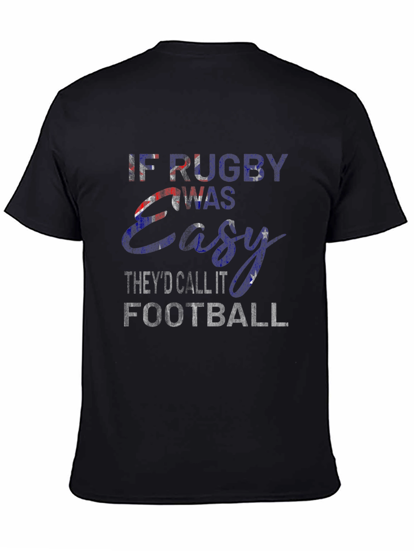 Rugby vs. Football Graphic T-Shirt