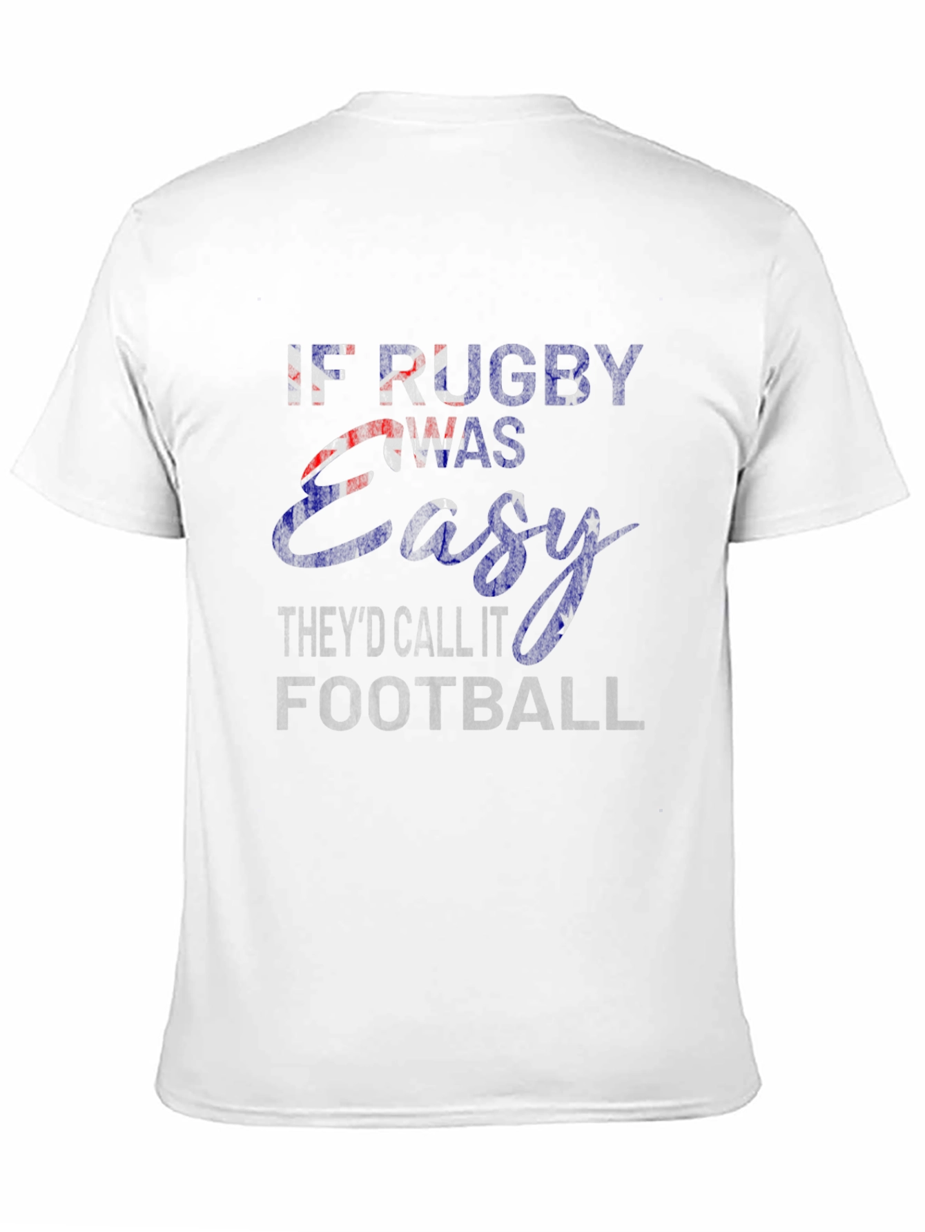 Rugby vs. Football Graphic T-Shirt