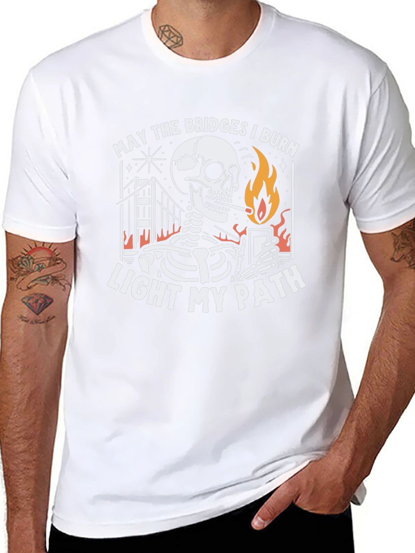 May the Bridges I Burn T-Shirt