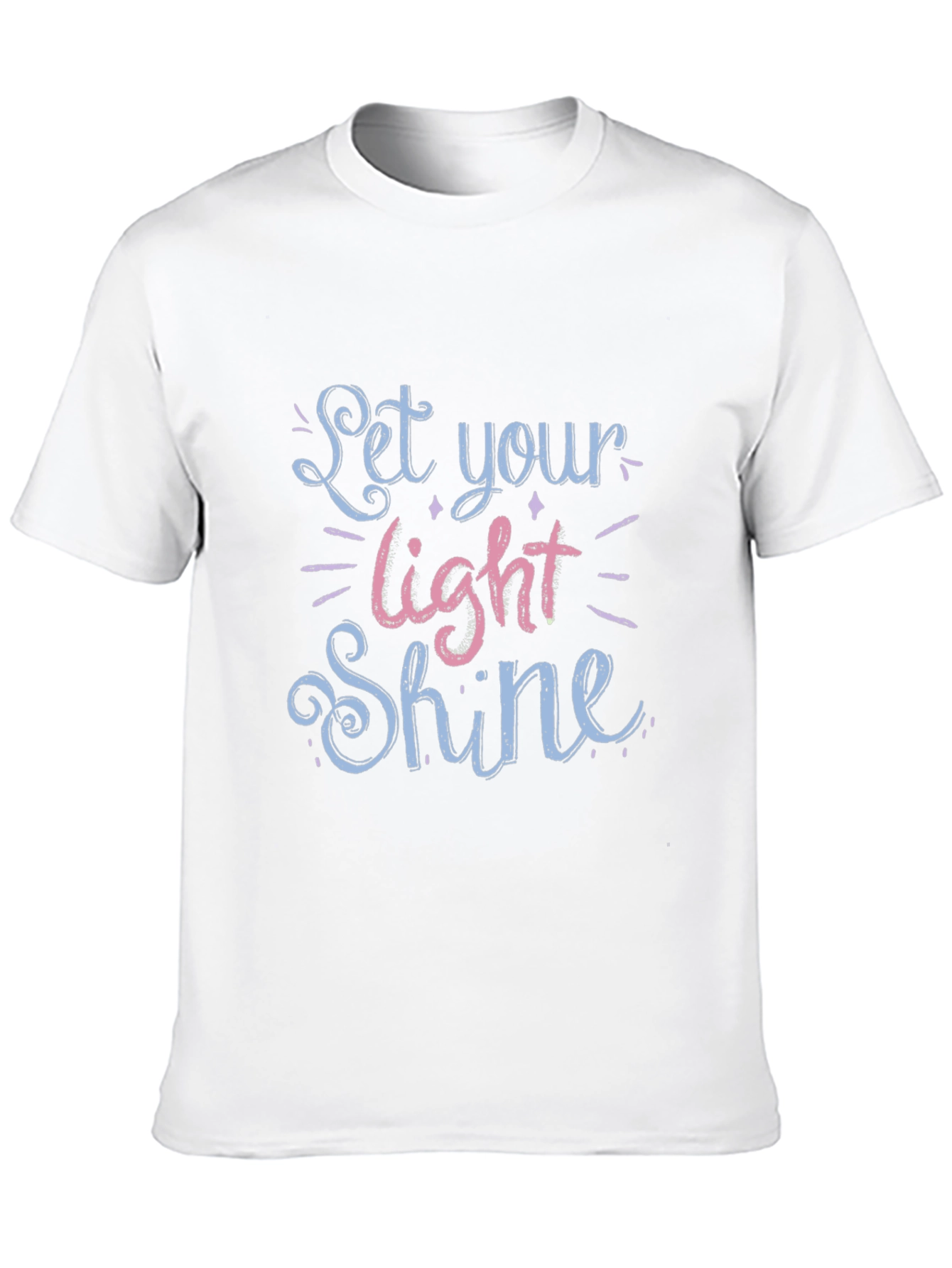 Let Your Light Shine Graphic Tee - Black