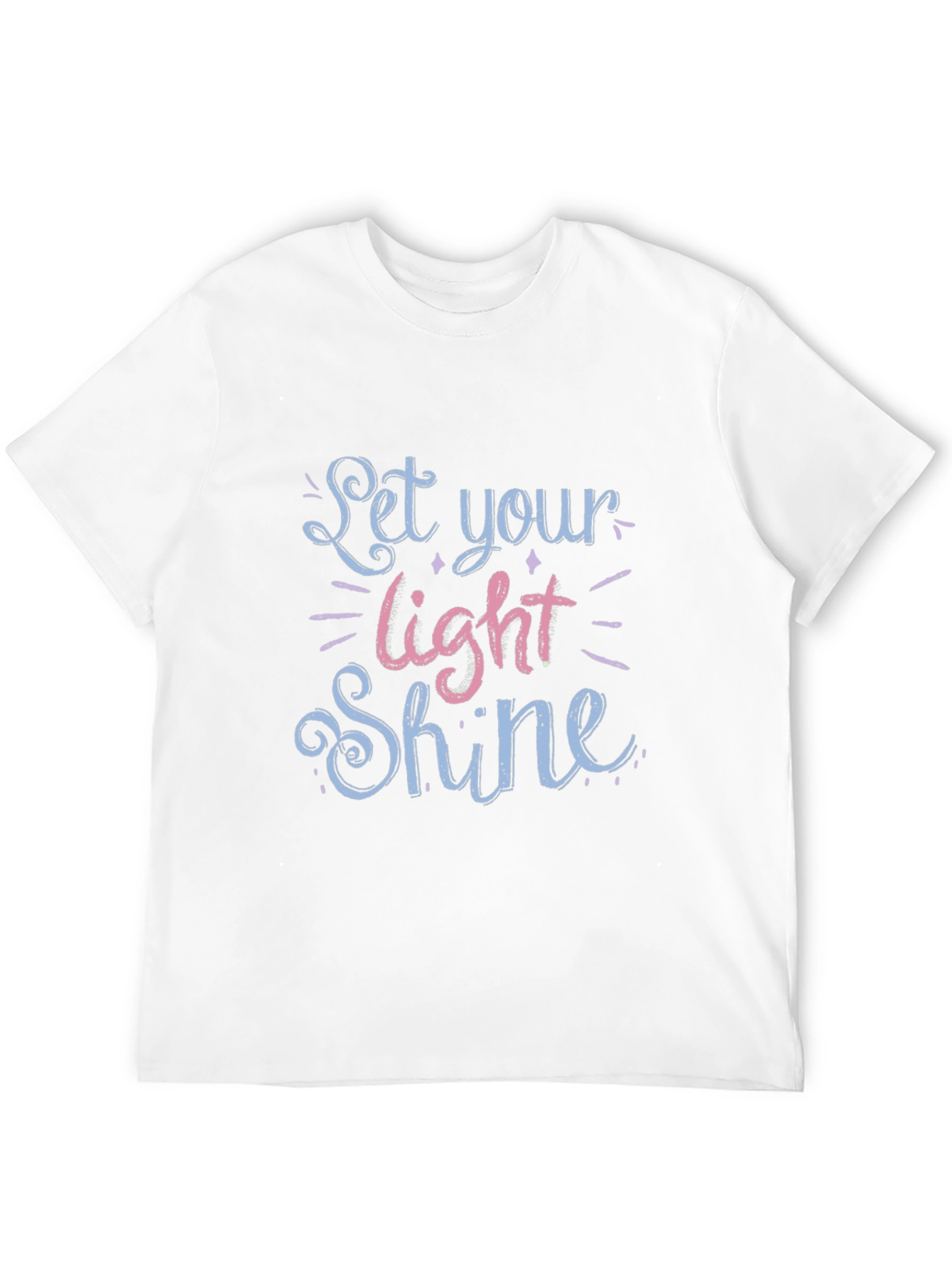 Let Your Light Shine Graphic Tee - Black