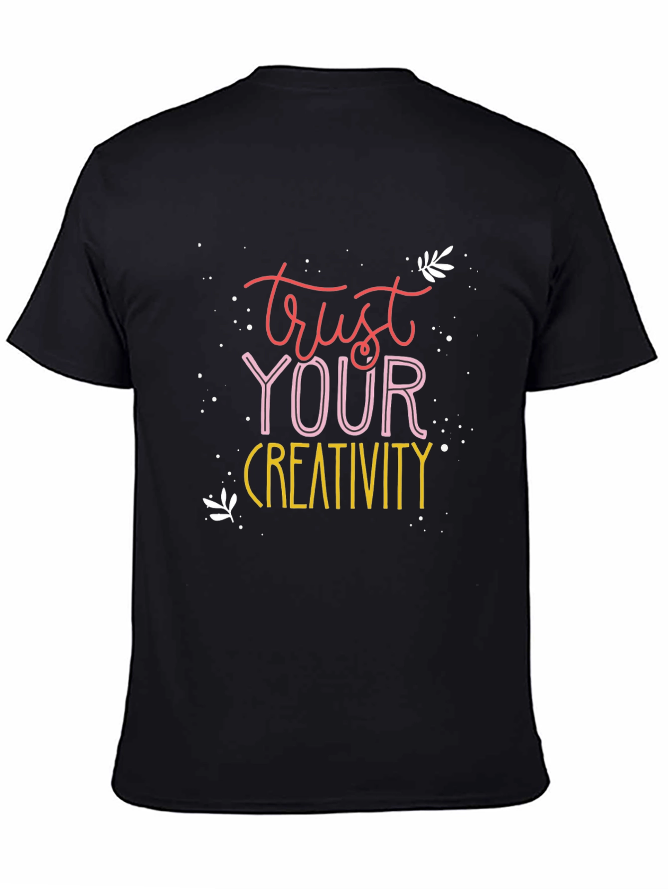 Trust Your Creativity Graphic Tee - Black
