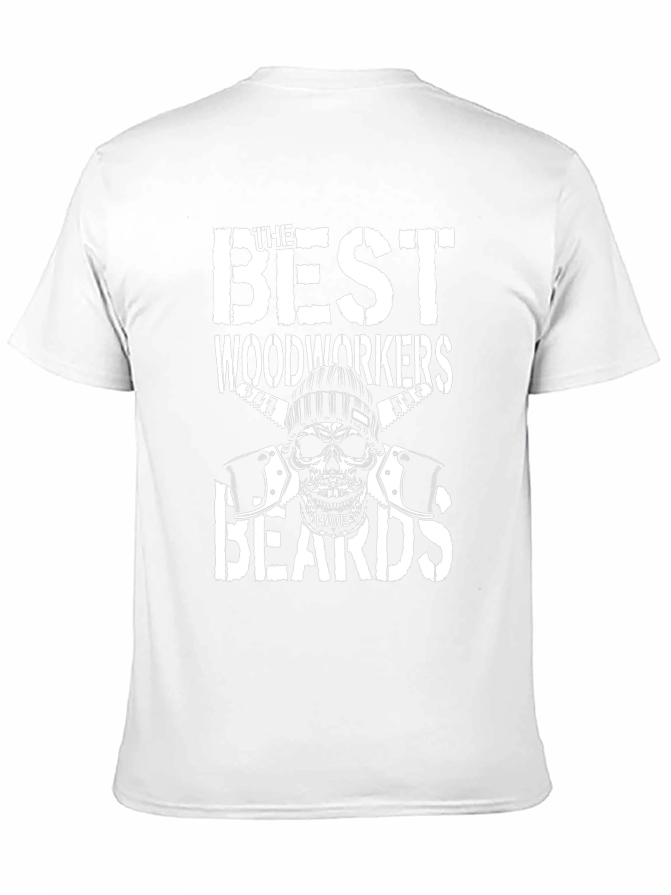 Woodworker Skull T-Shirt - Best Beards