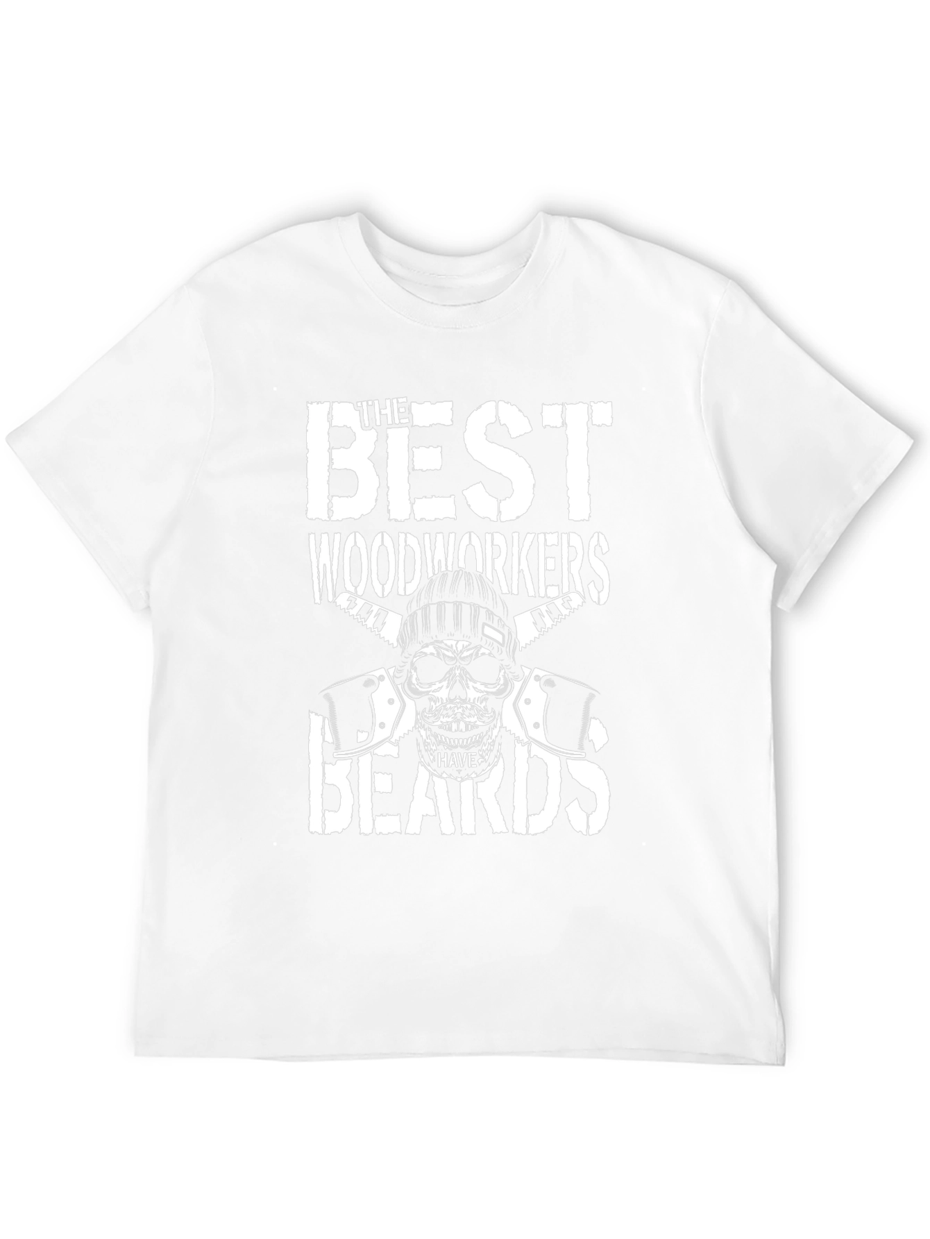 Woodworker Skull T-Shirt - Best Beards