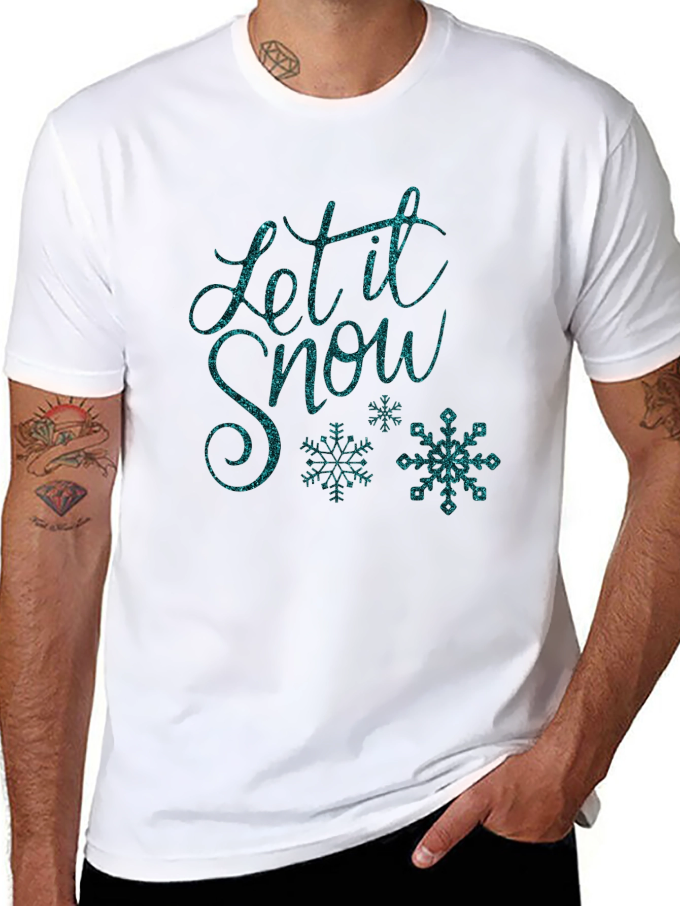 Let it Snow Festive Tee