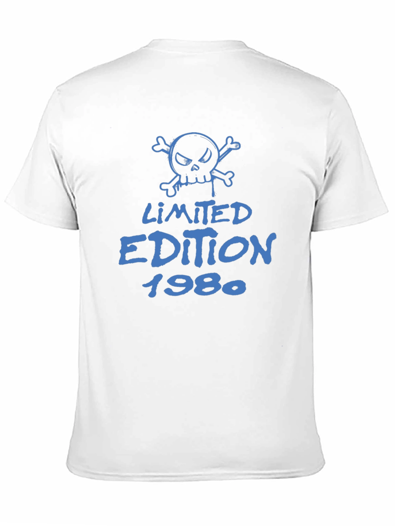 Limited Edition 1980 T-Shirt Skull Design