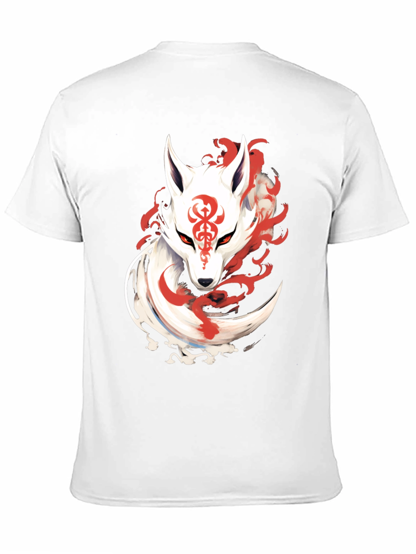 Mystic Fox Graphic Tee - Anime Style Print