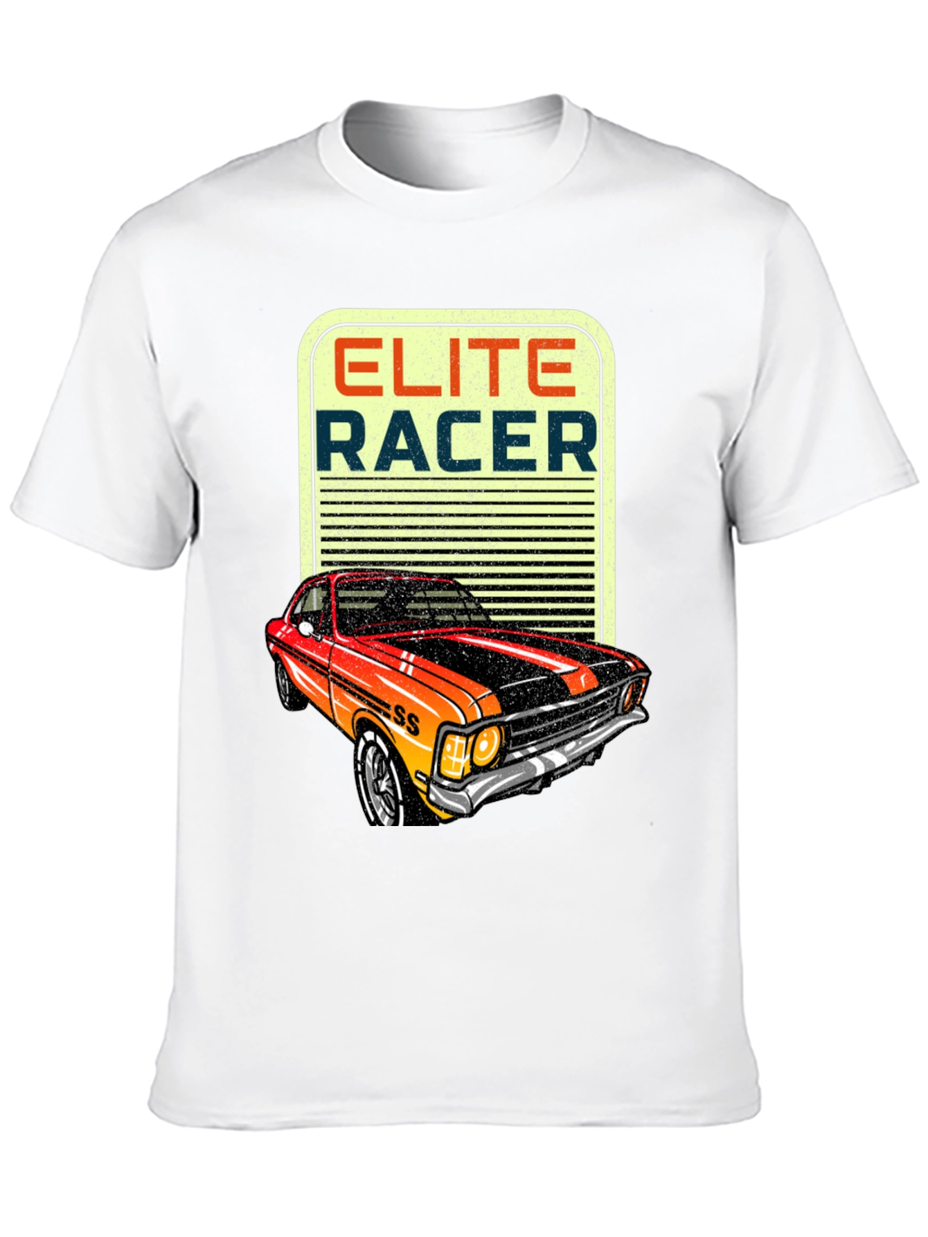 Elite Racer Graphic Tee - Classic Car Design