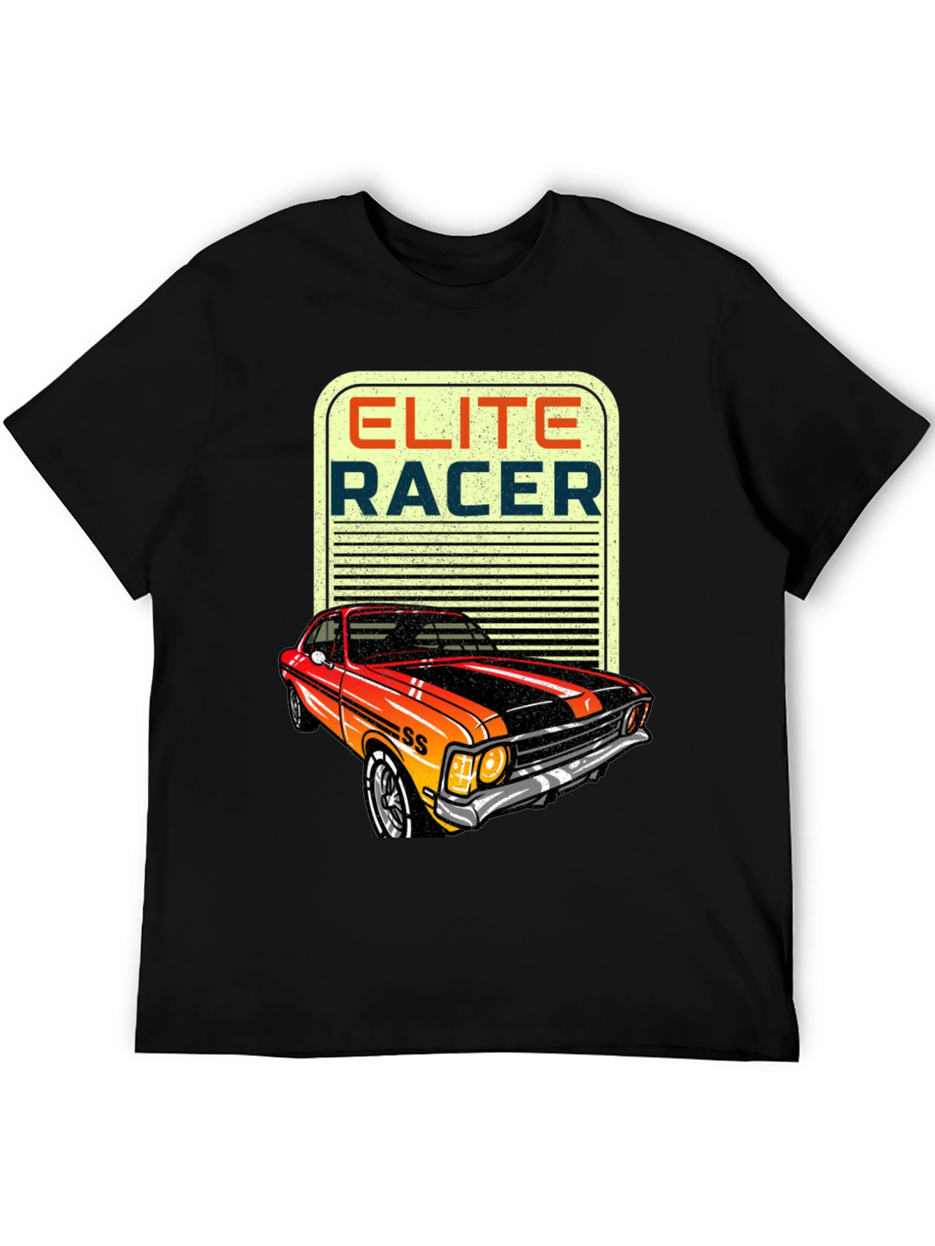 Elite Racer Graphic Tee - Classic Car Design