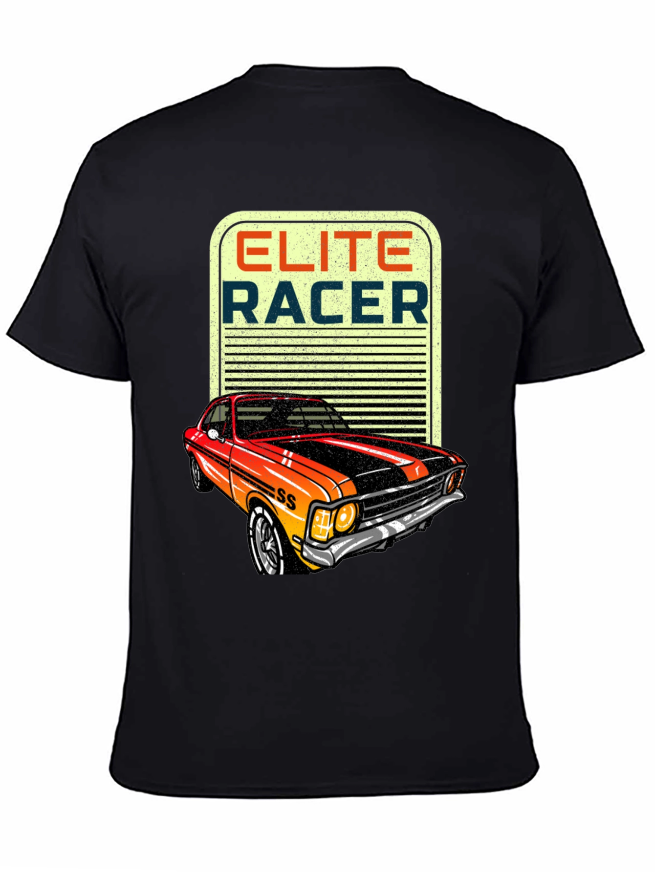 Elite Racer Graphic Tee - Classic Car Design
