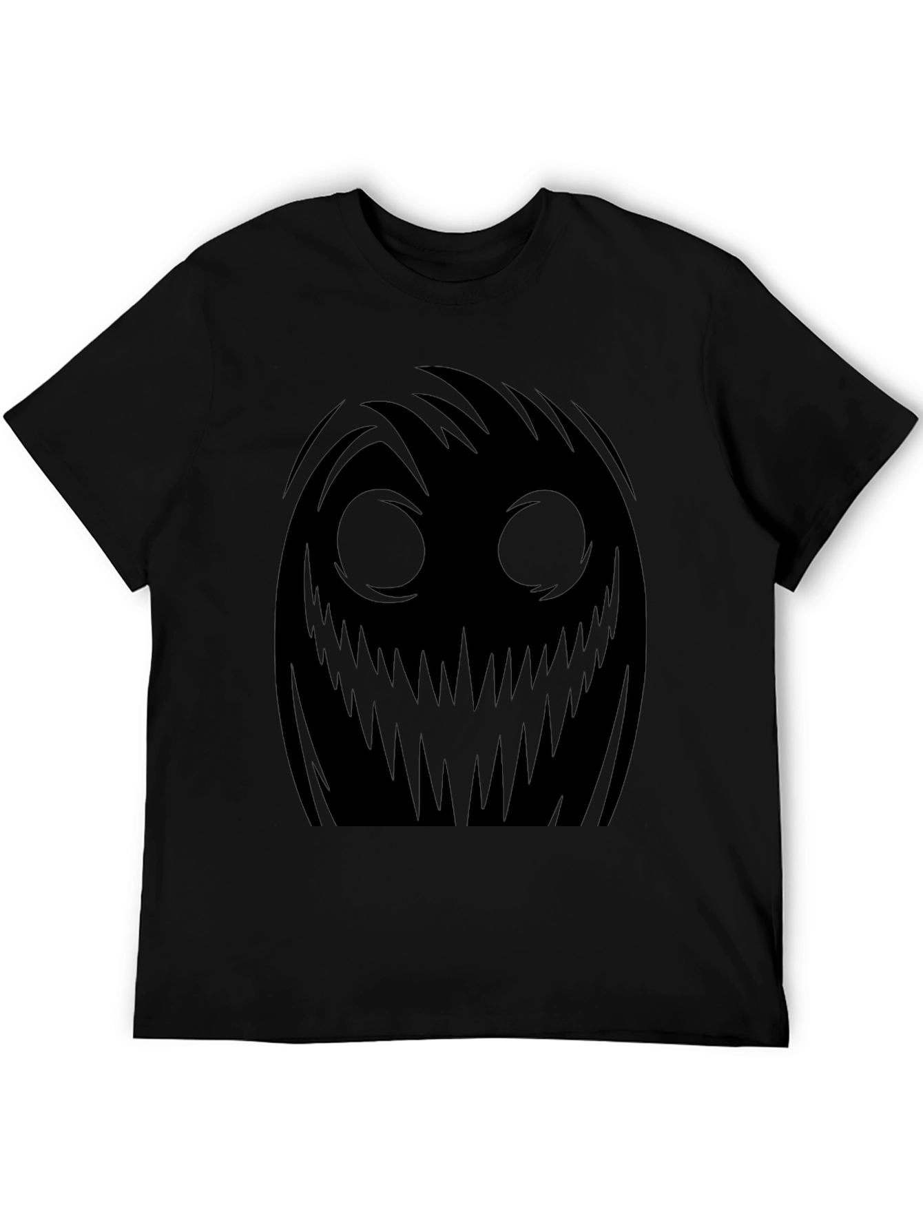 Spooky Black Graphic T-Shirt - Unique Halloween Style