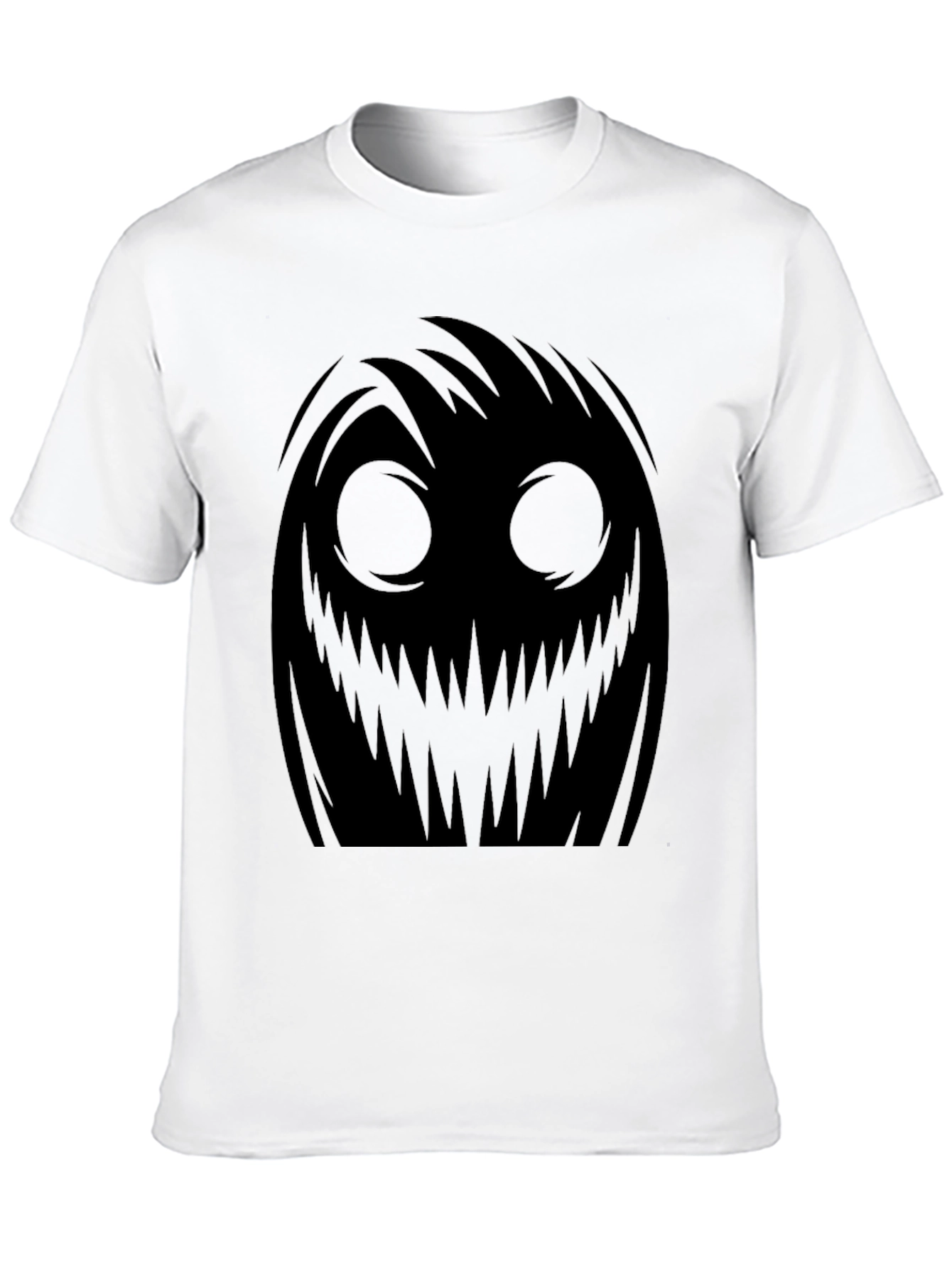 Spooky Black Graphic T-Shirt - Unique Halloween Style