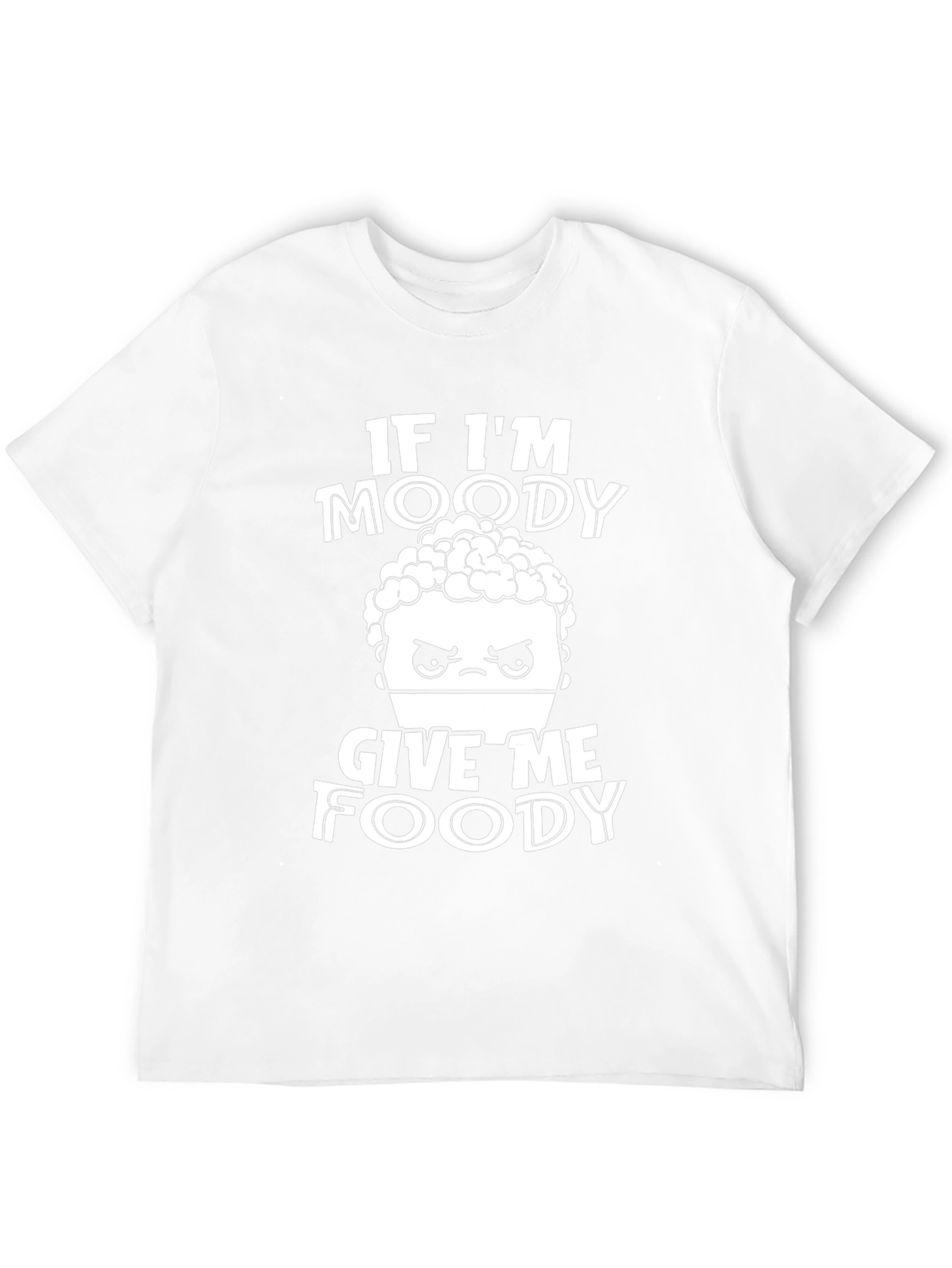 Moody Foody Graphic Tee - Funny T-Shirt