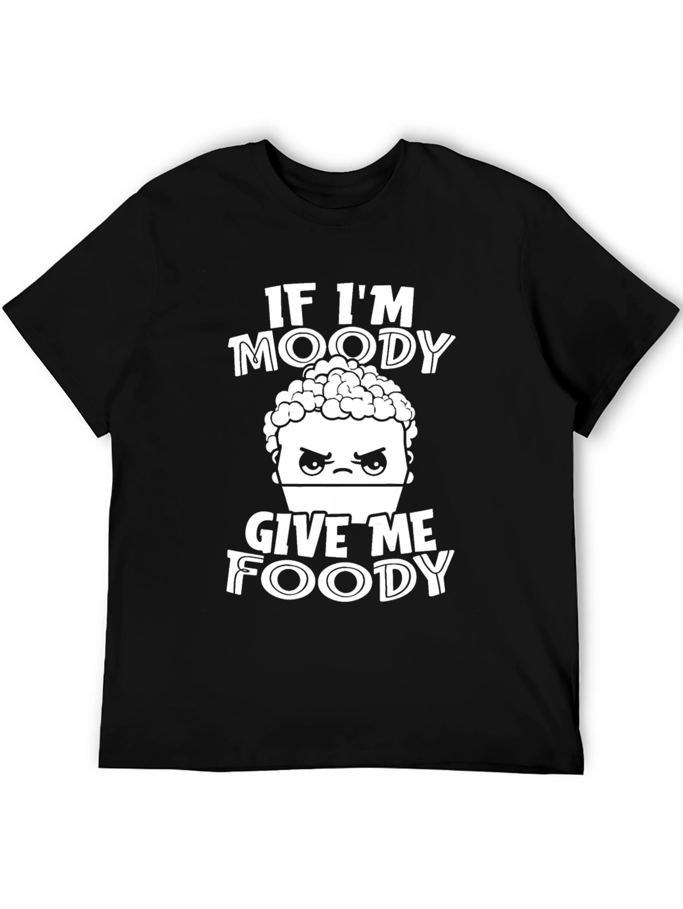Moody Foody Graphic Tee - Funny T-Shirt
