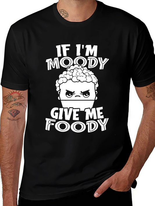 Moody Foody Graphic Tee - Funny T-Shirt