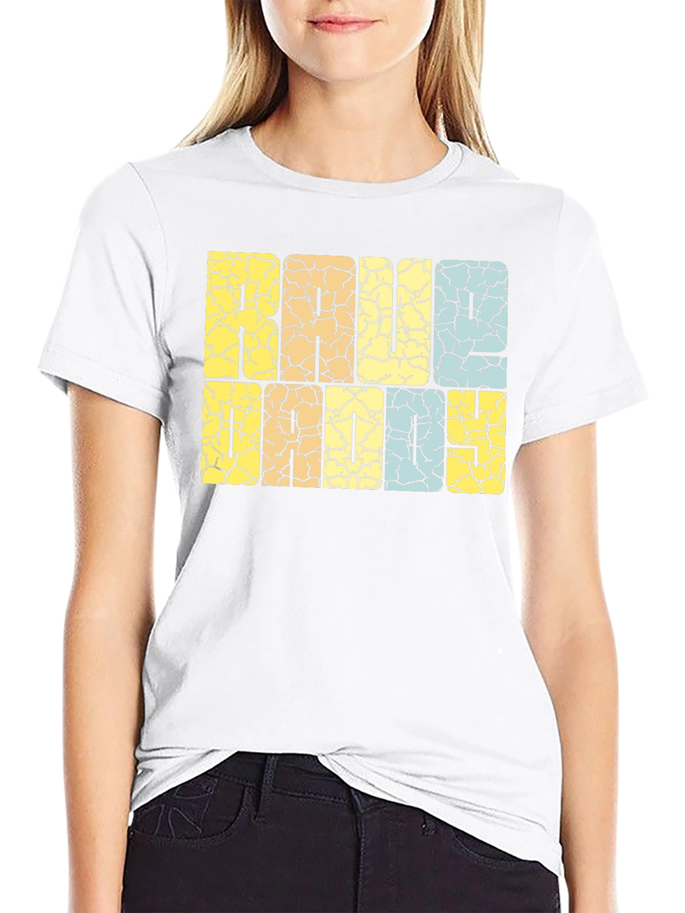 Retro Game Daddy Black T-Shirt