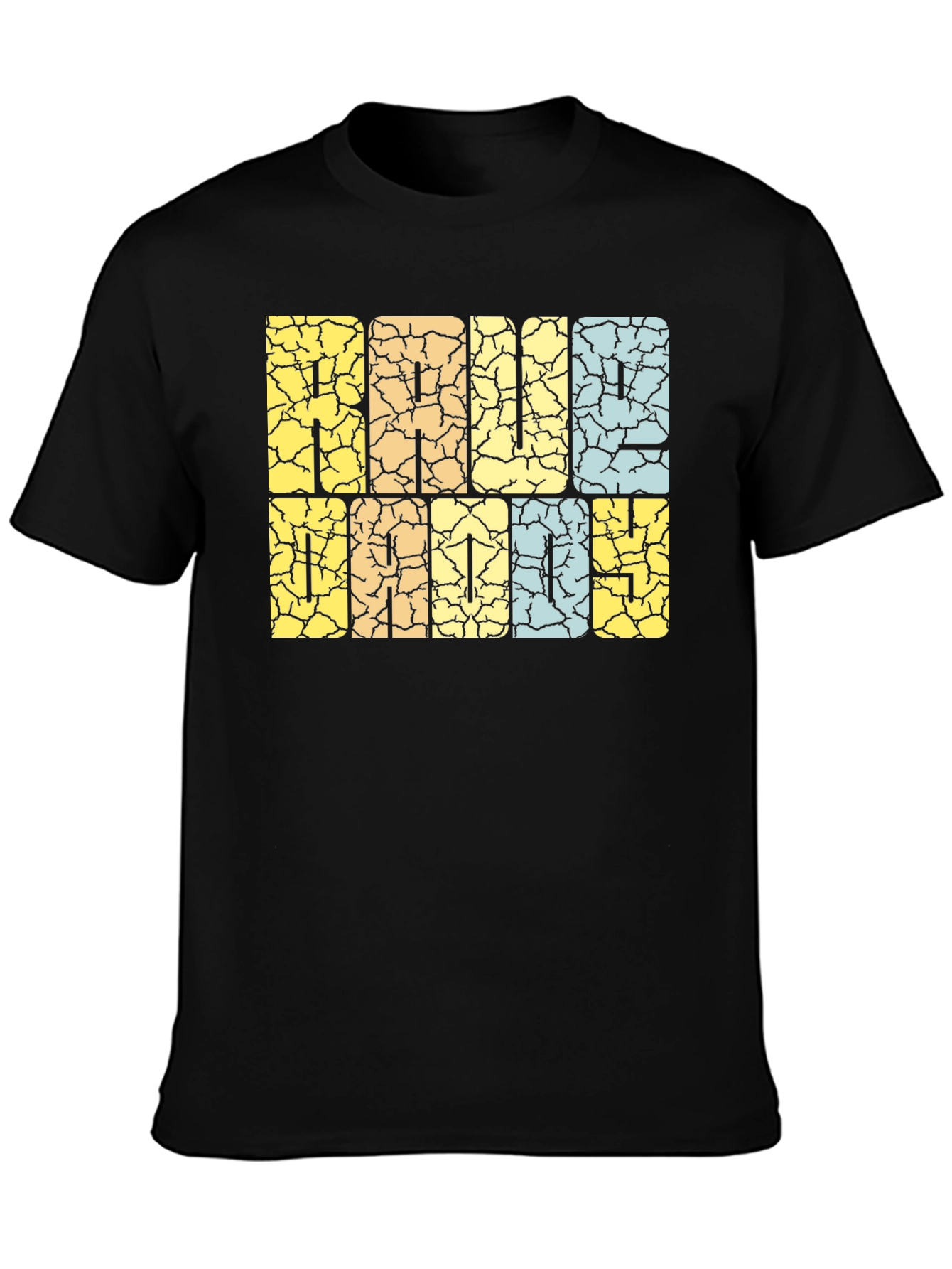 Retro Game Daddy Black T-Shirt
