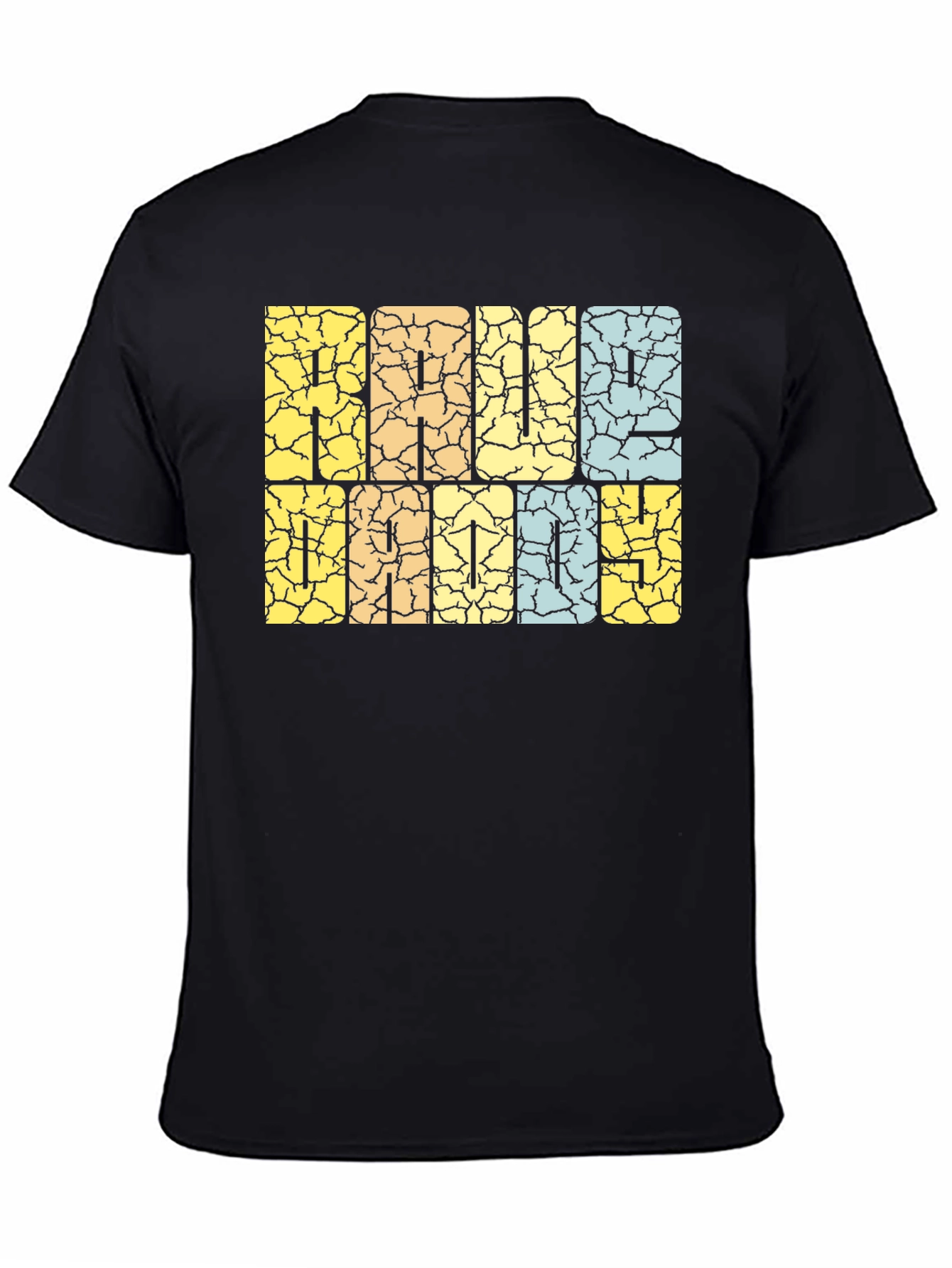 Retro Game Daddy Black T-Shirt