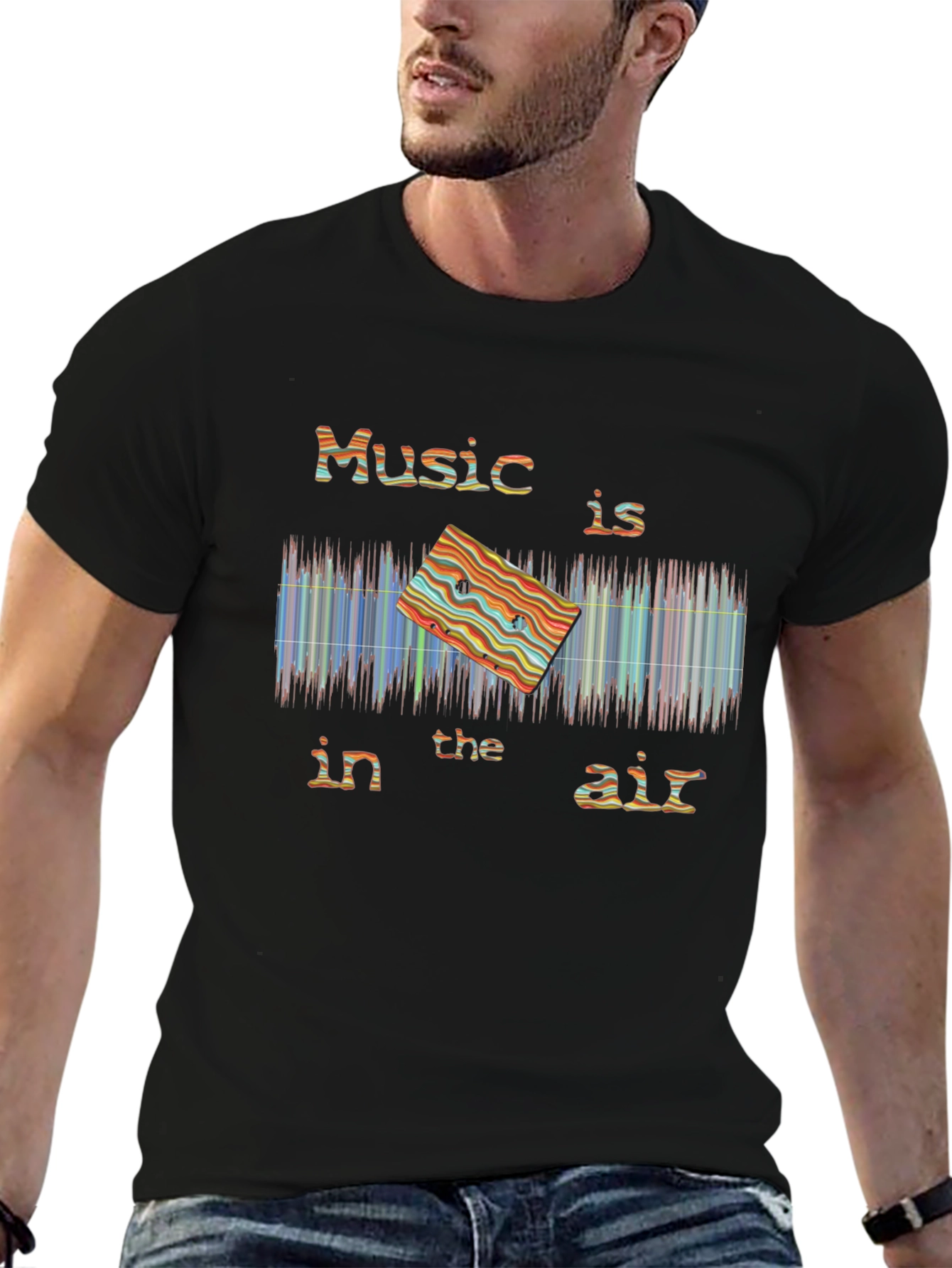 Retro Music is in the Air T-Shirt