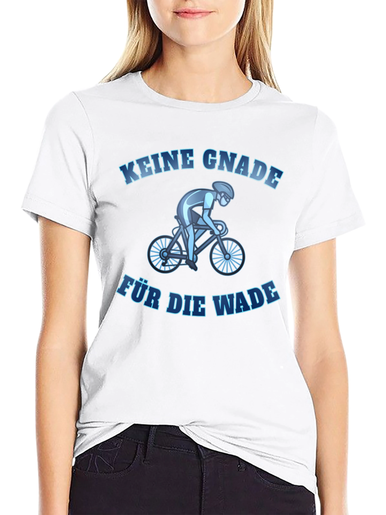 Cyclist Keine Gnade Graphic T-Shirt
