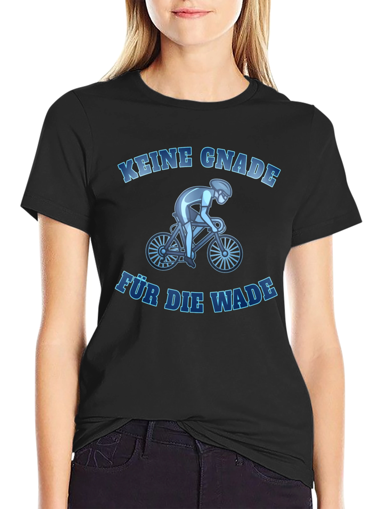 Cyclist Keine Gnade Graphic T-Shirt
