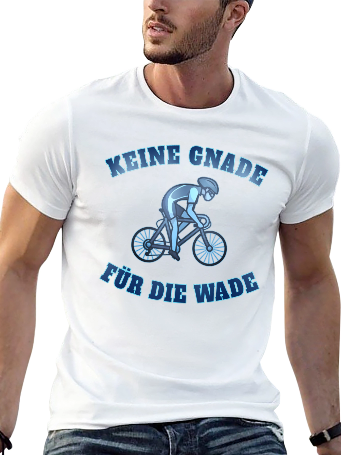 Cyclist Keine Gnade Graphic T-Shirt