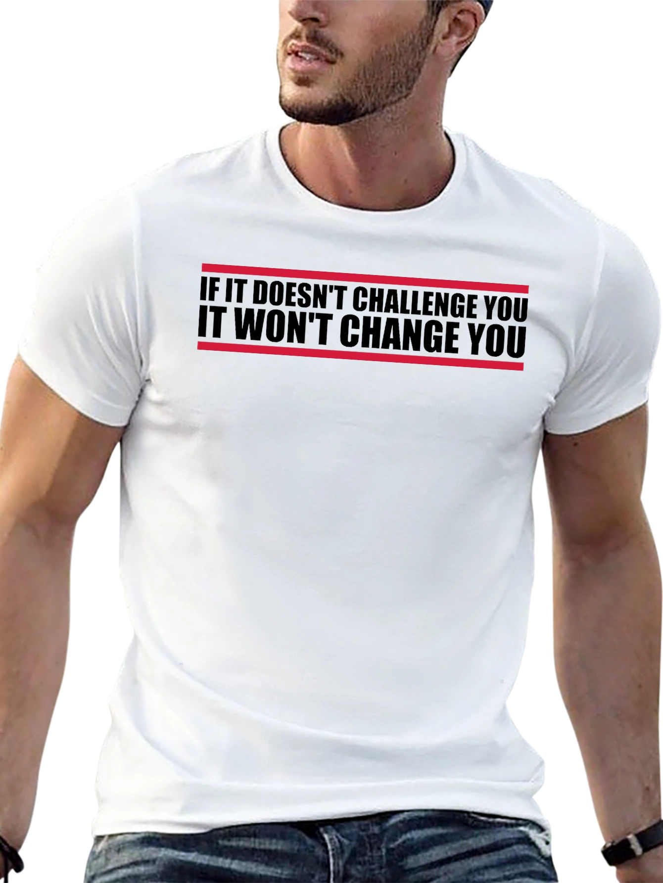 Inspirational Graphic Tee - Challenge to Change