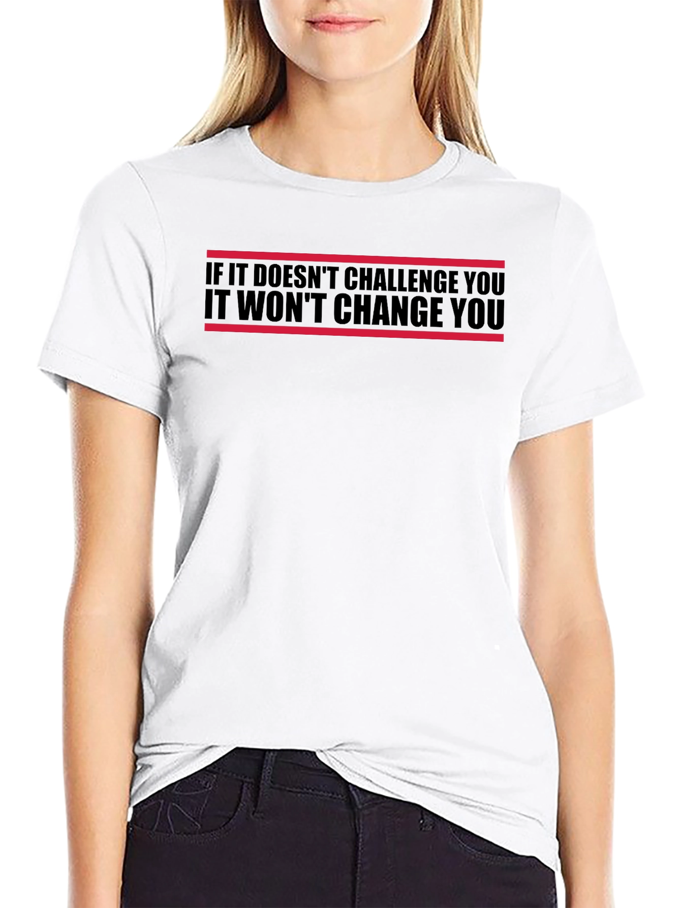 Inspirational Graphic Tee - Challenge to Change
