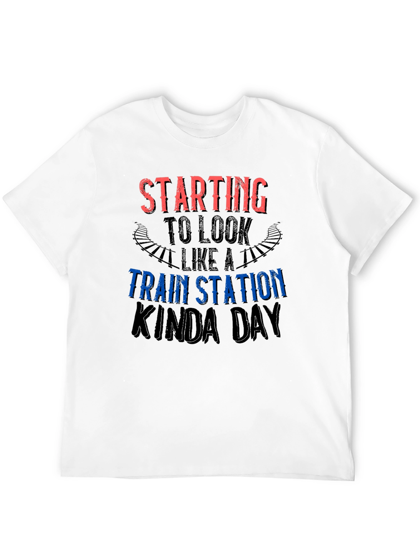 Train Station Kinda Day Graphic Tee