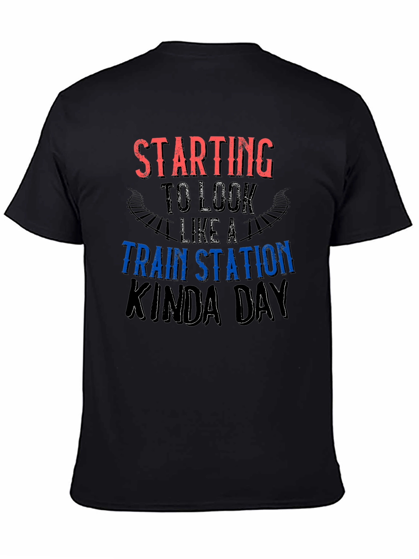 Train Station Kinda Day Graphic Tee