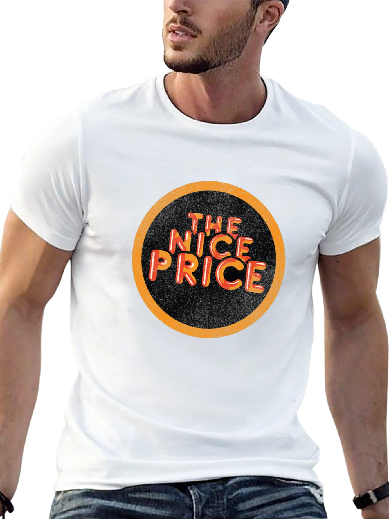 The Nice Price Graphic Tee - Stylish Retro Design