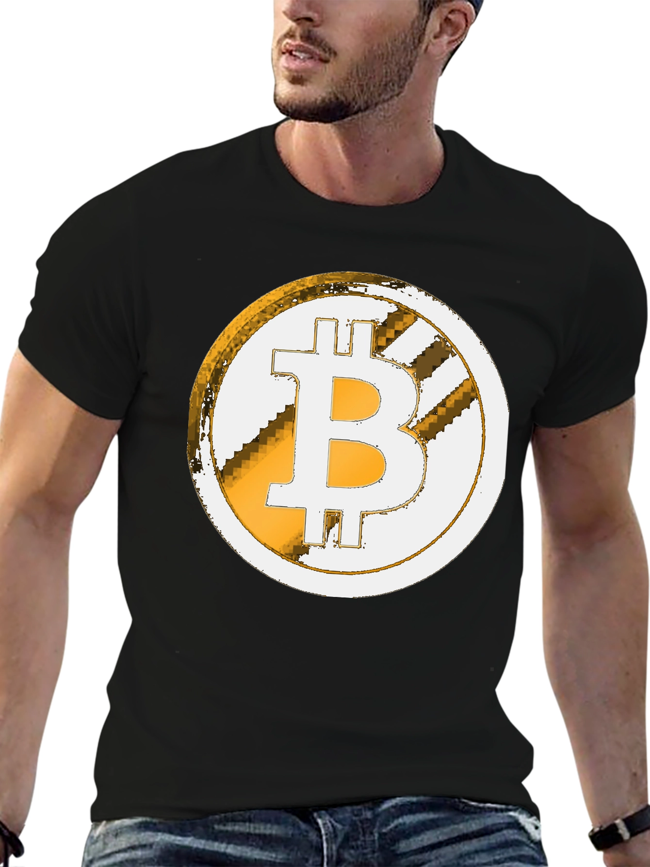 Bitcoin Graphic Tee - Crypto Currency Fan T-Shirt