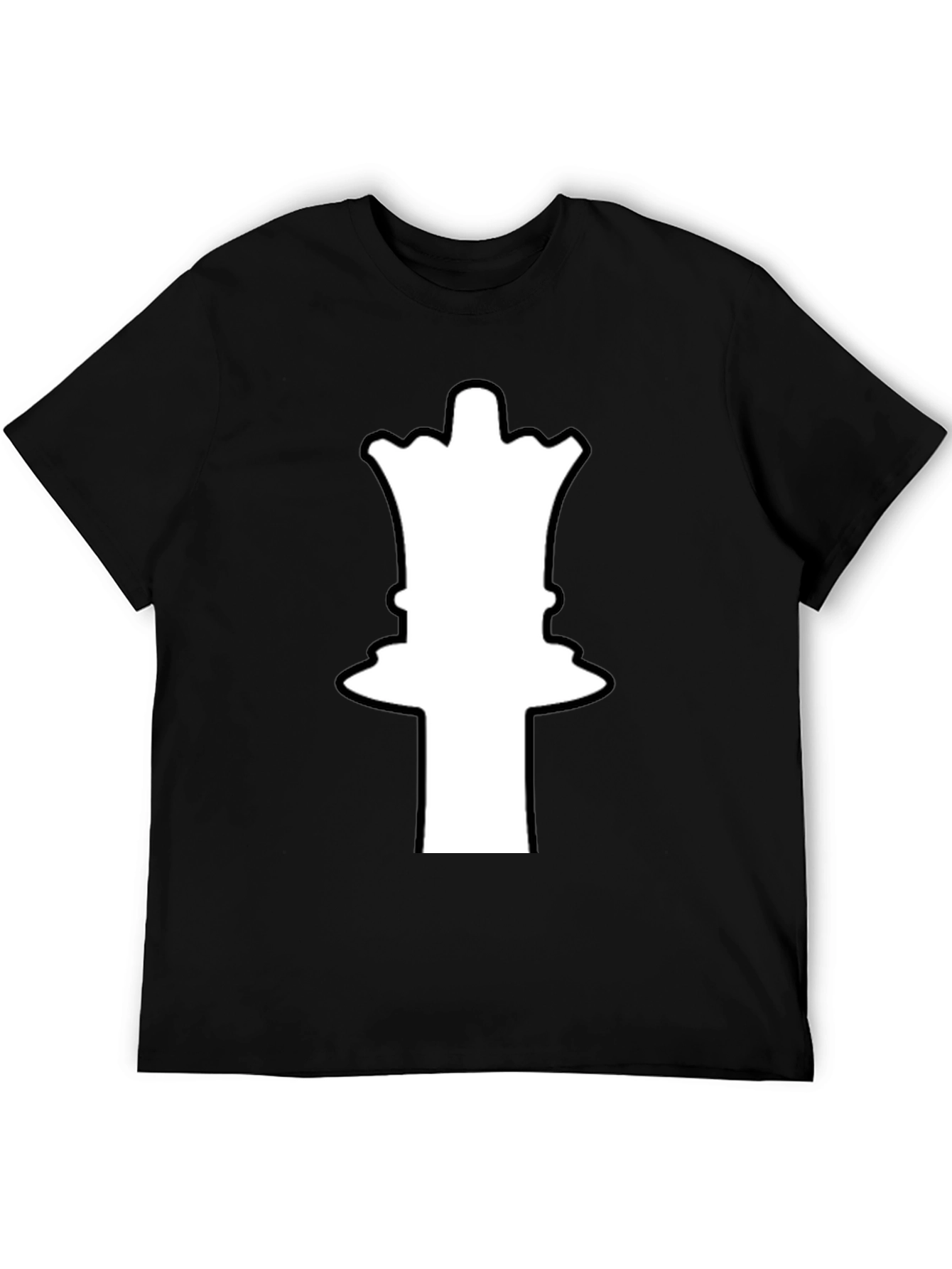 Chess Queen Graphic Tee - Stylish Casual Wear